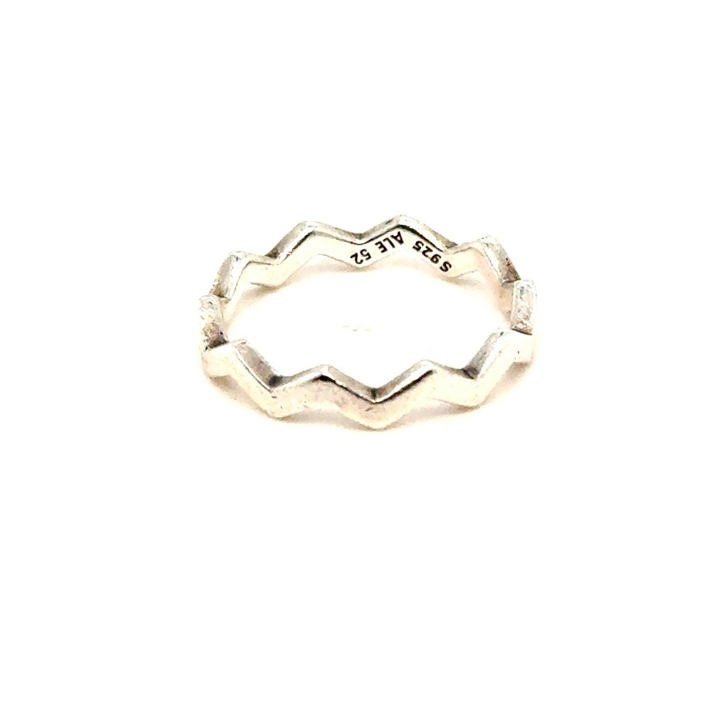 Pandora Zigzag Band Ring