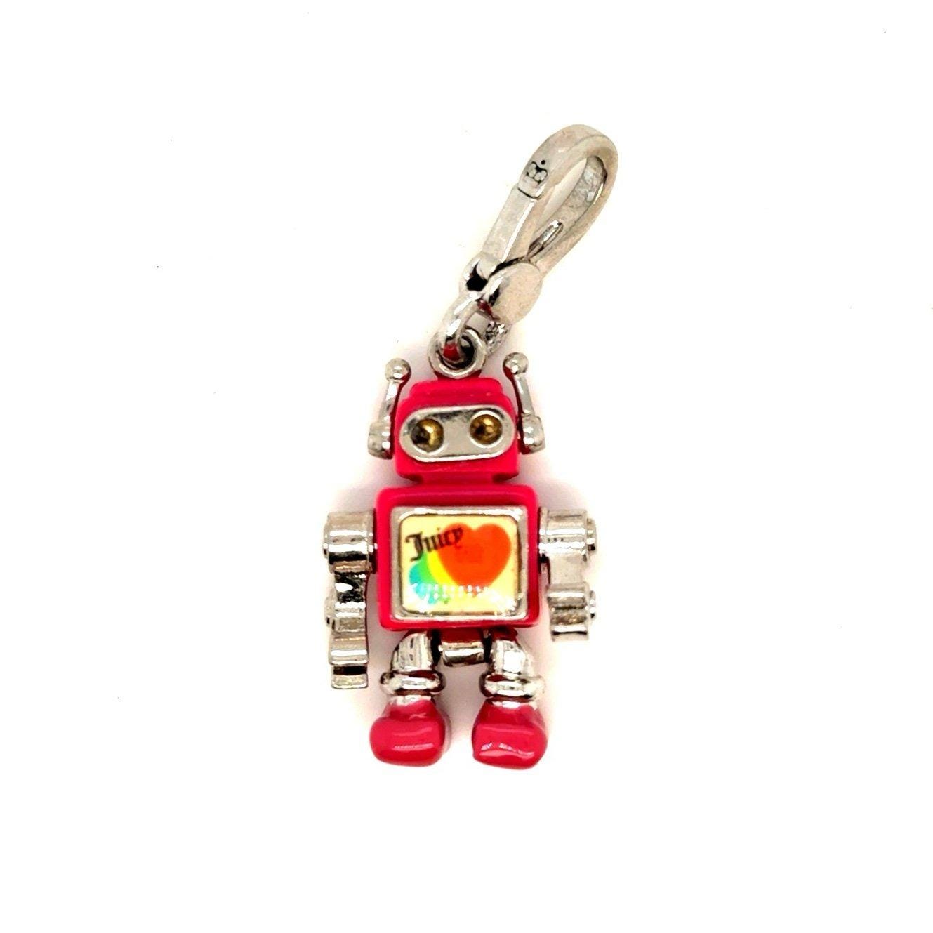 Juicy Couture Pink Robot Charm