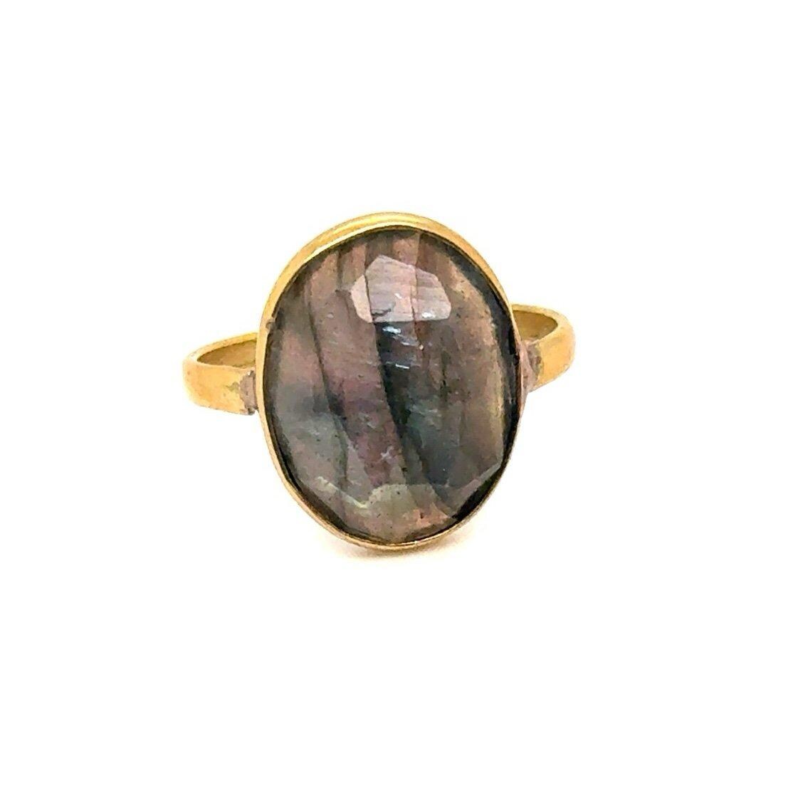 Gold Stone Ring