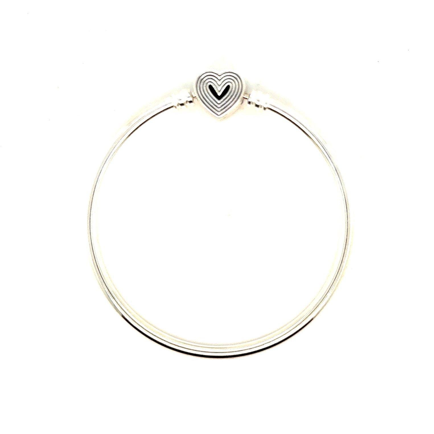 Pandora Hearts In Hearts Clasp Bangle