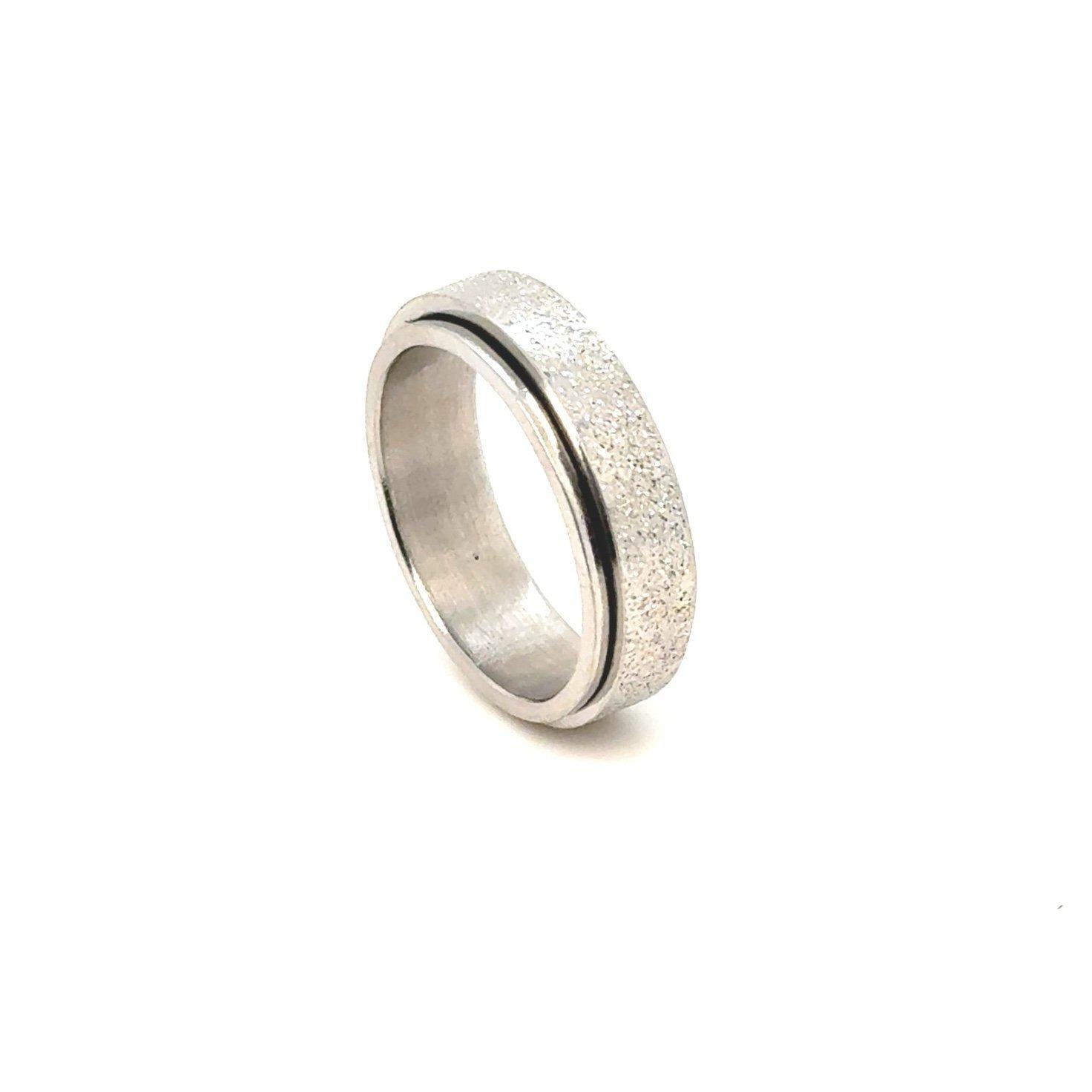 Glittery Style Spinner Ring