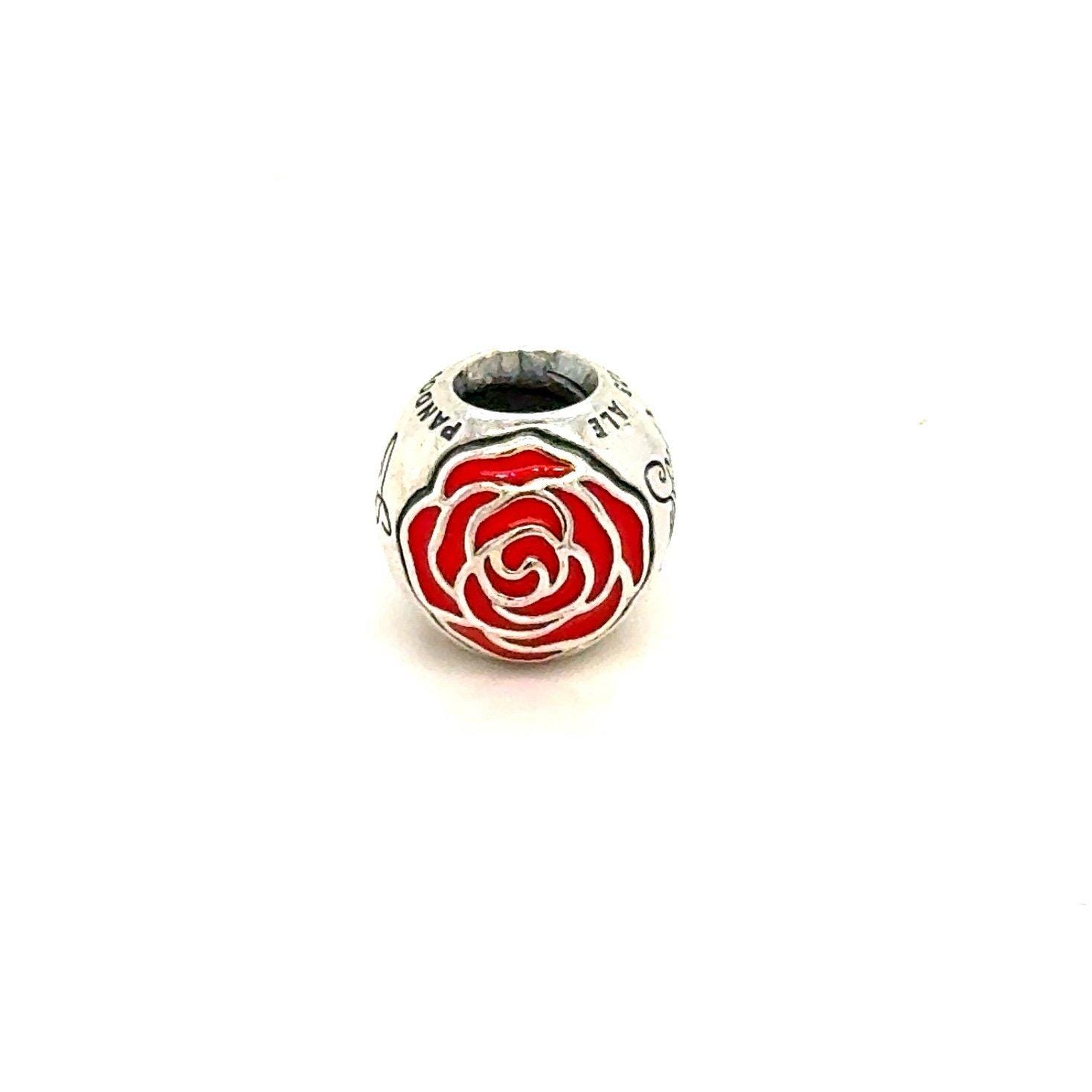 Pandora Disney Enchanted Rose Charm