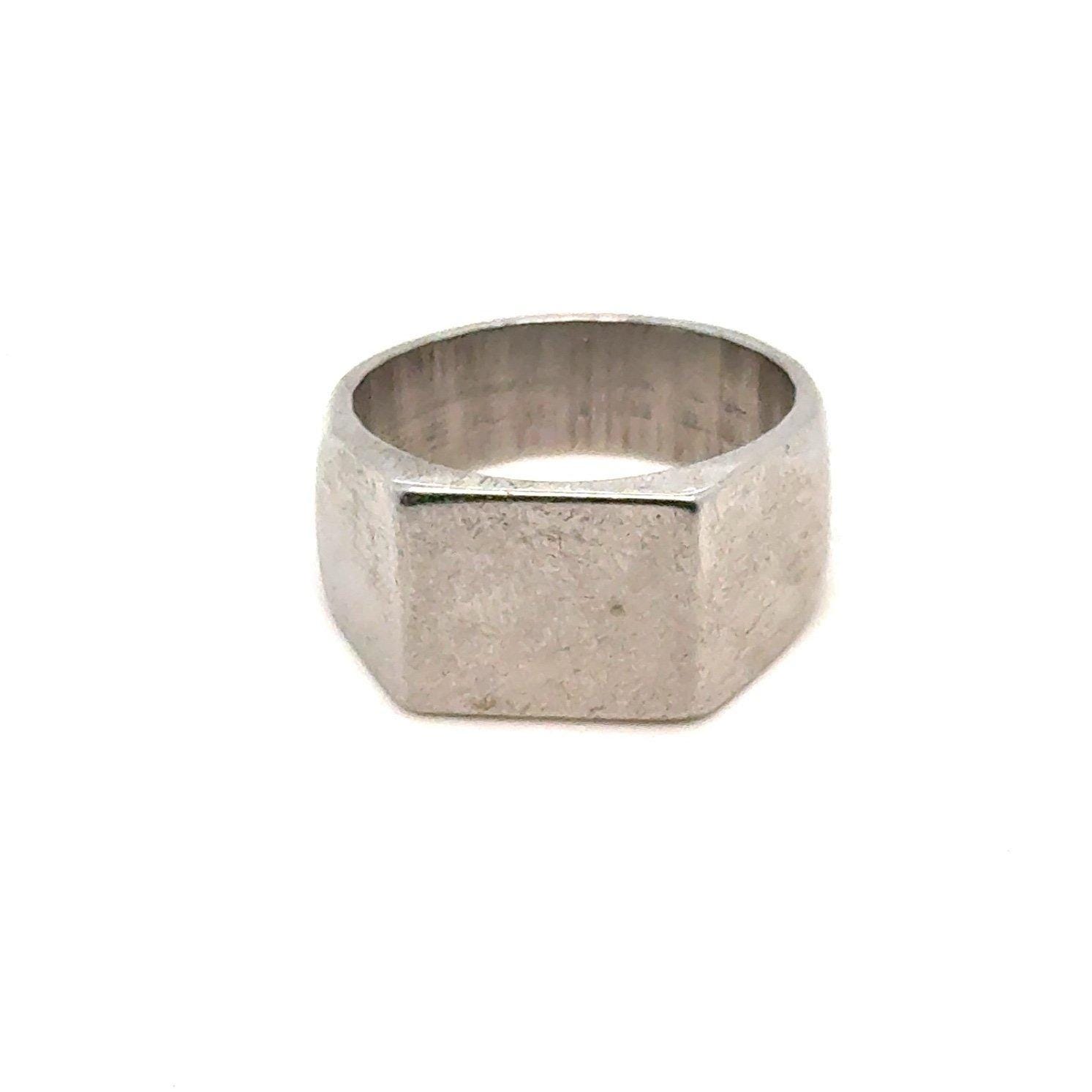 Silver Flat Ring