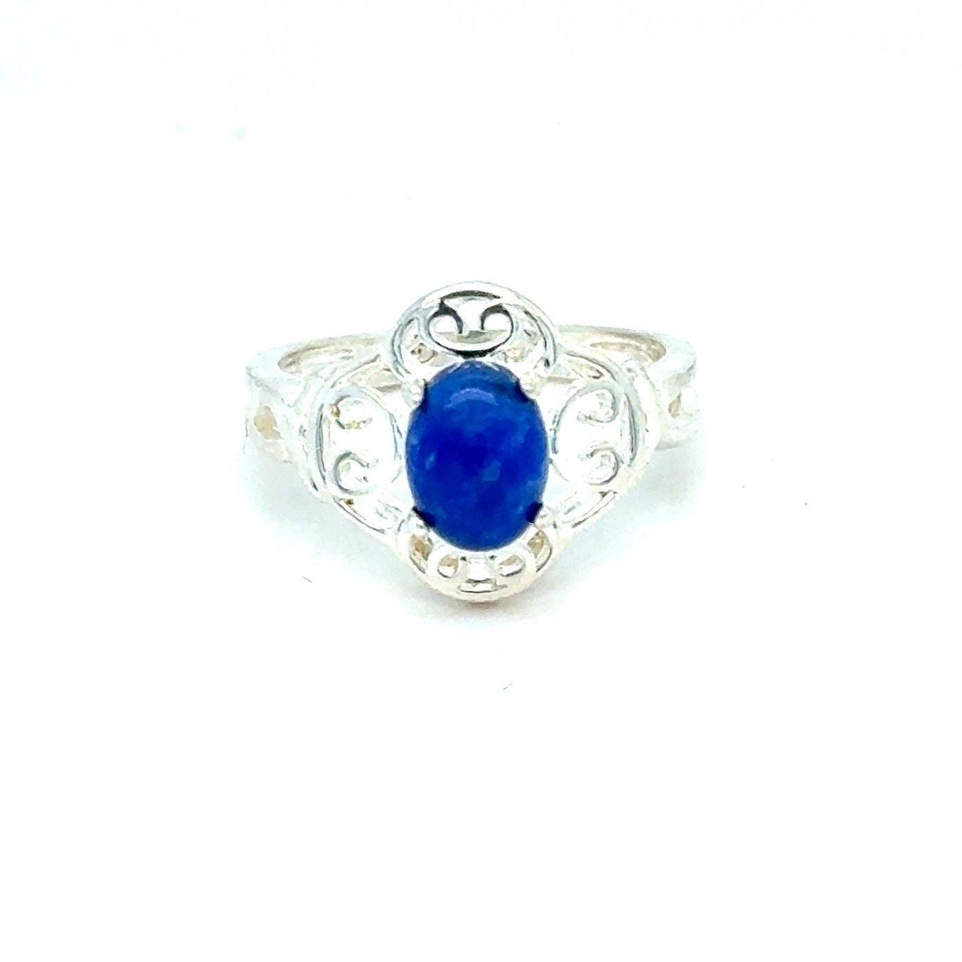 Avon Silver 925 Blue Stone Ring