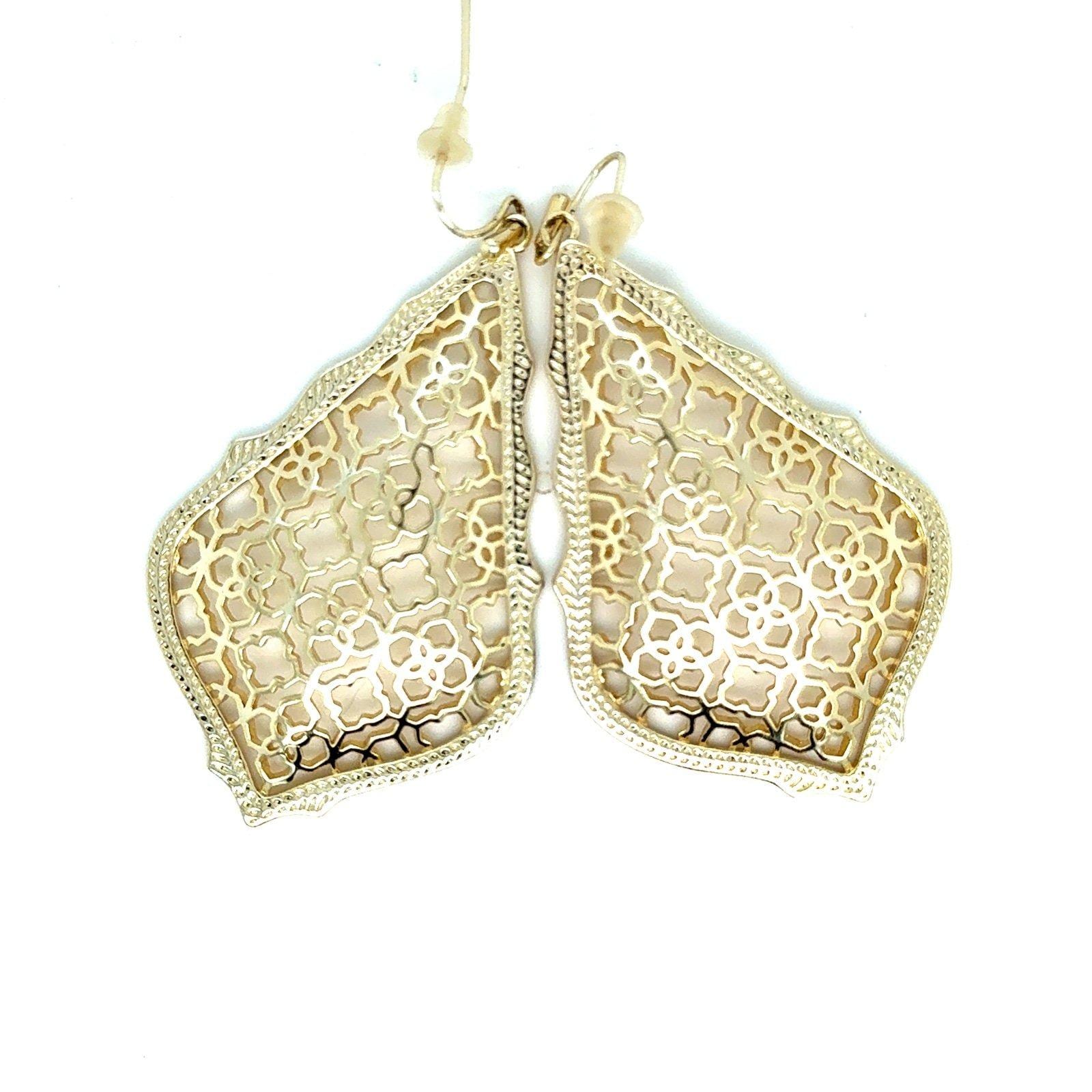 Kendra Scott Addie Gold Drop Earrings