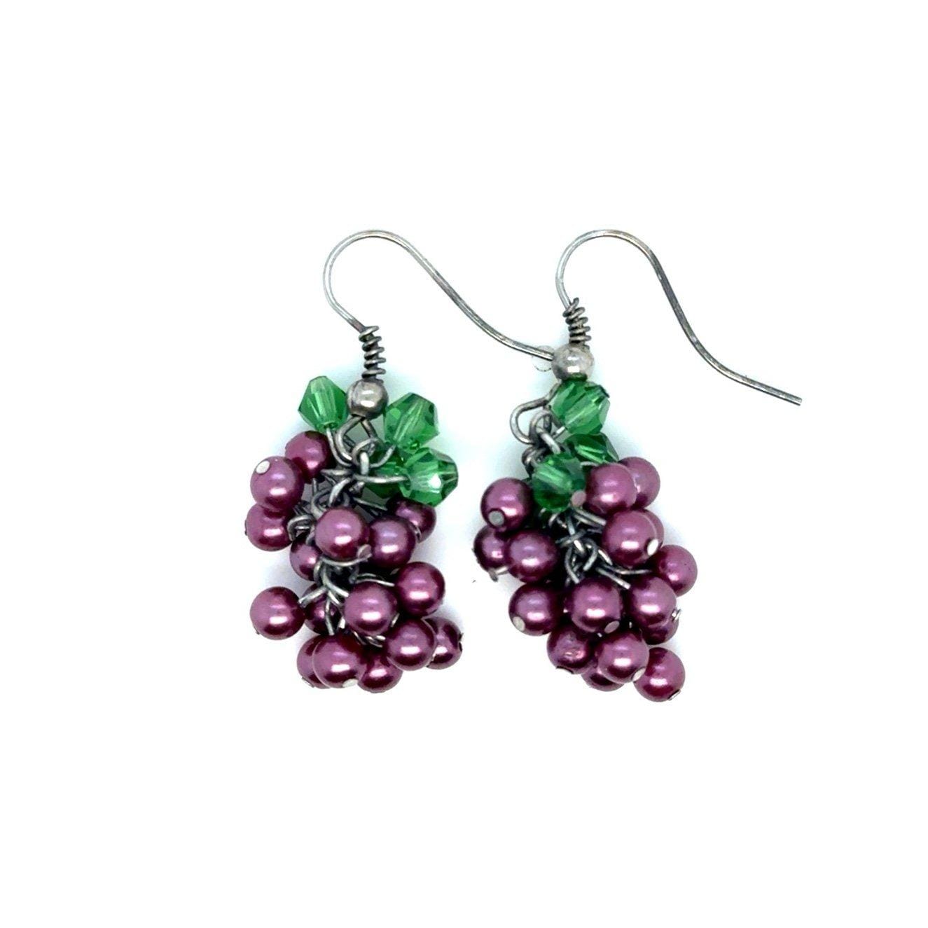 Cute Grape Earrings