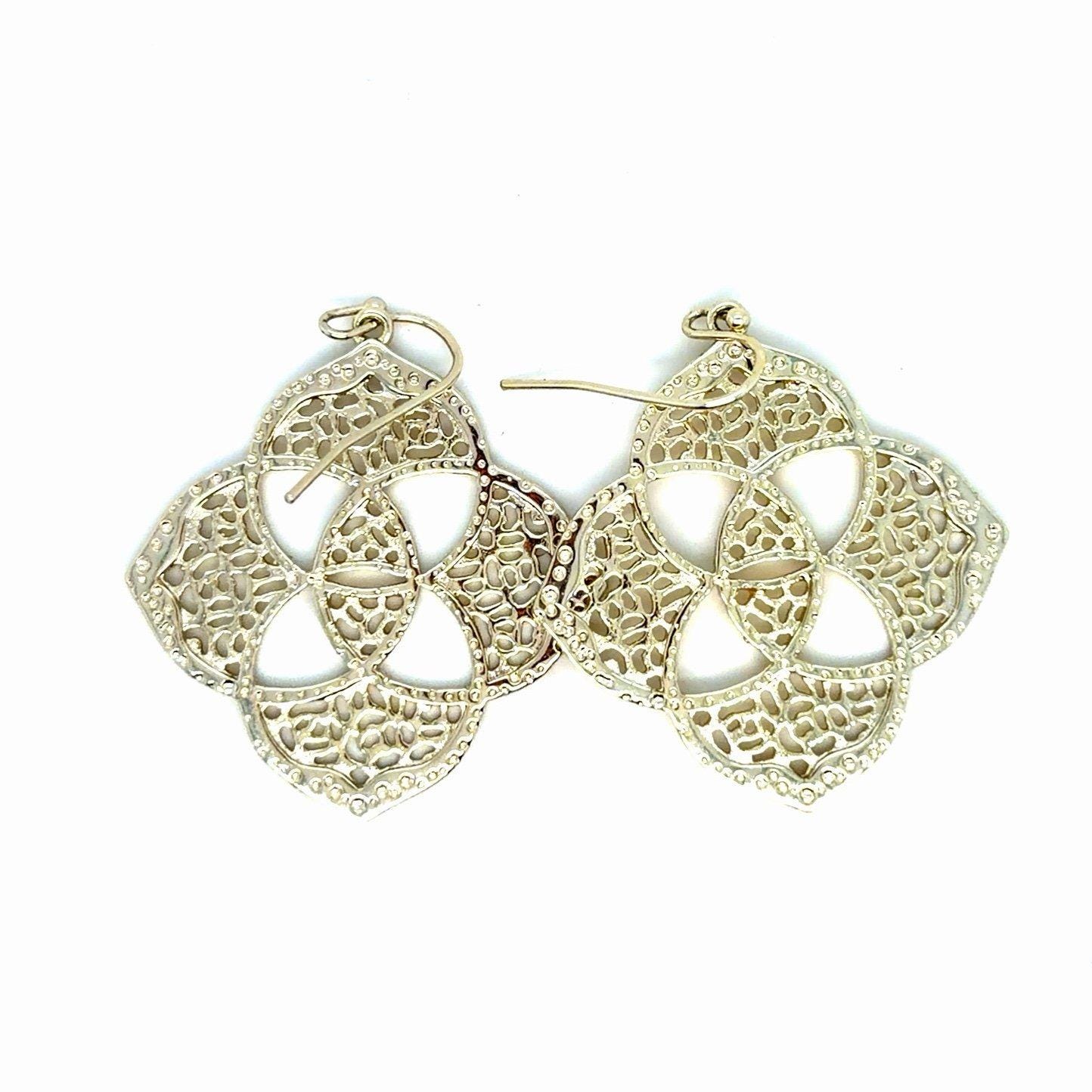 Kendra Scott Dawn Logo Medallion Earrings