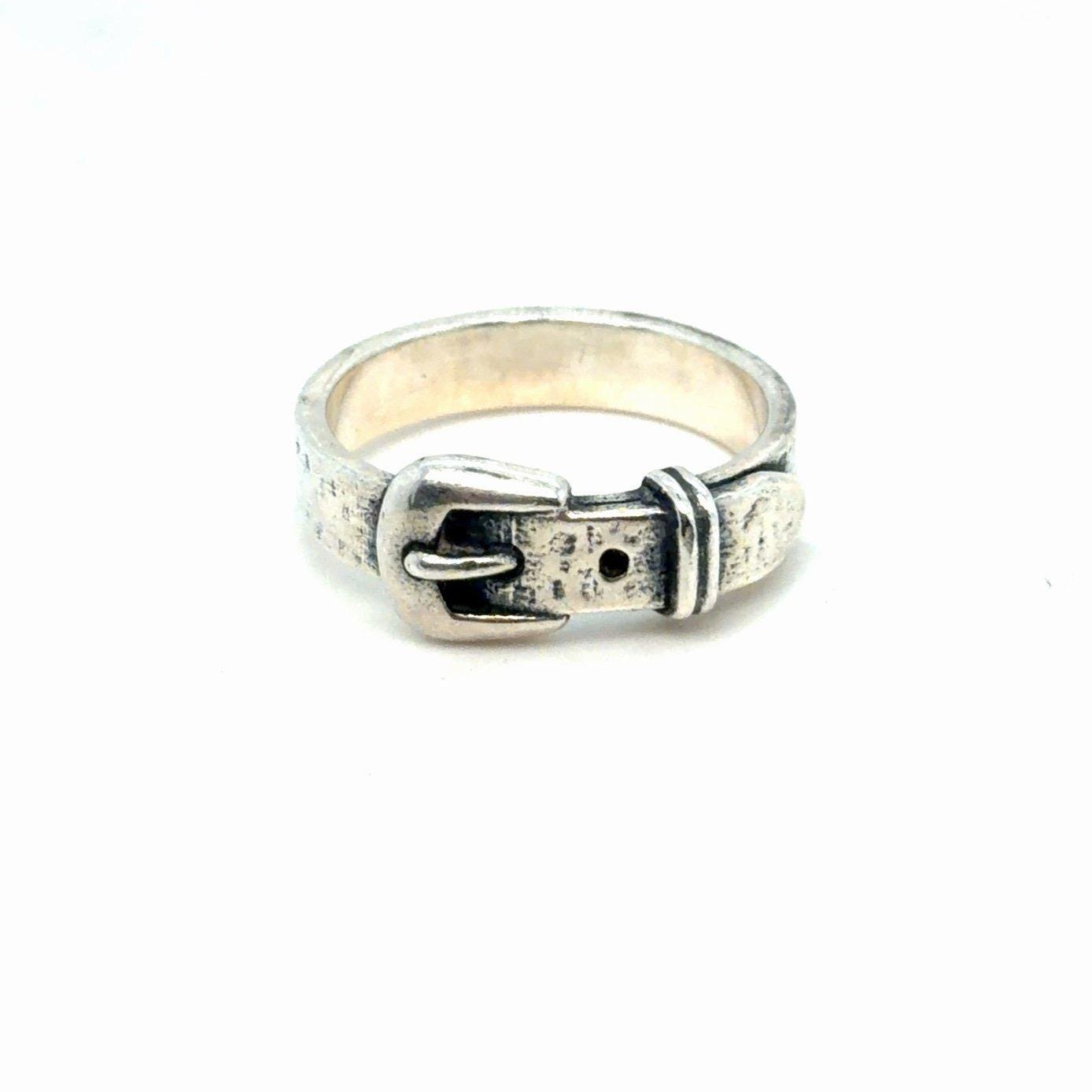 James Avery Buckle Ring - Retired