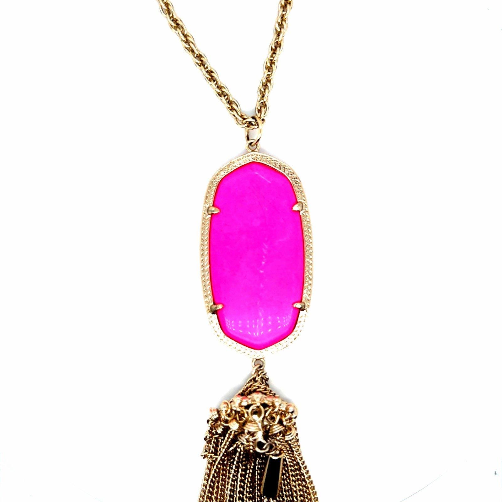 Kendra Scott Rayne Pink Necklace