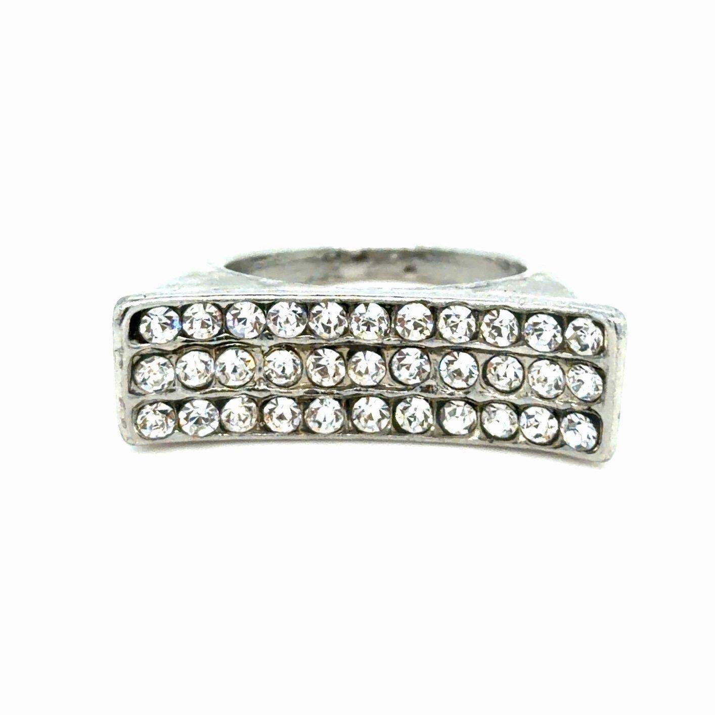 Sparkling Rhinestones Ring
