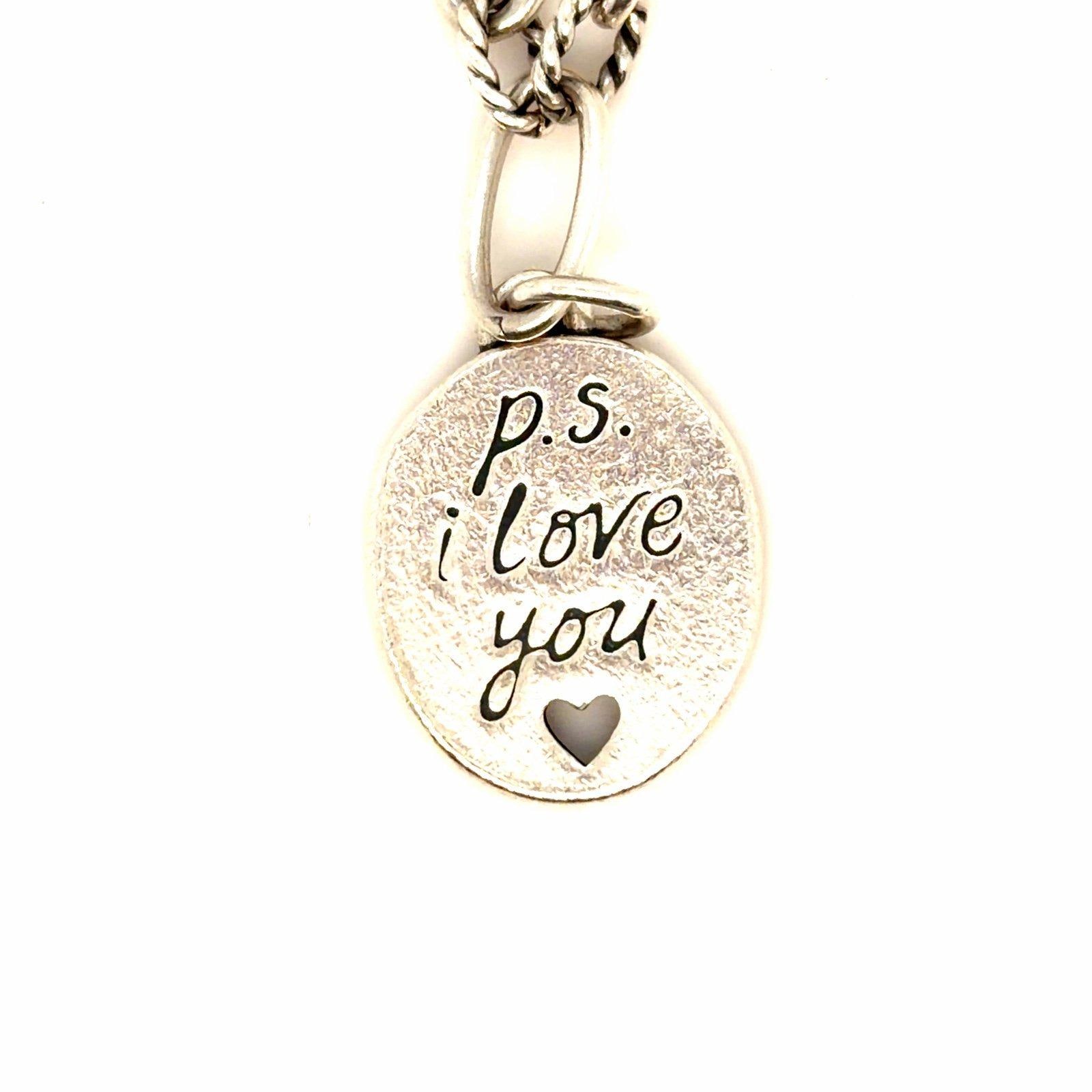 James Avery P.S. I Love You Charm