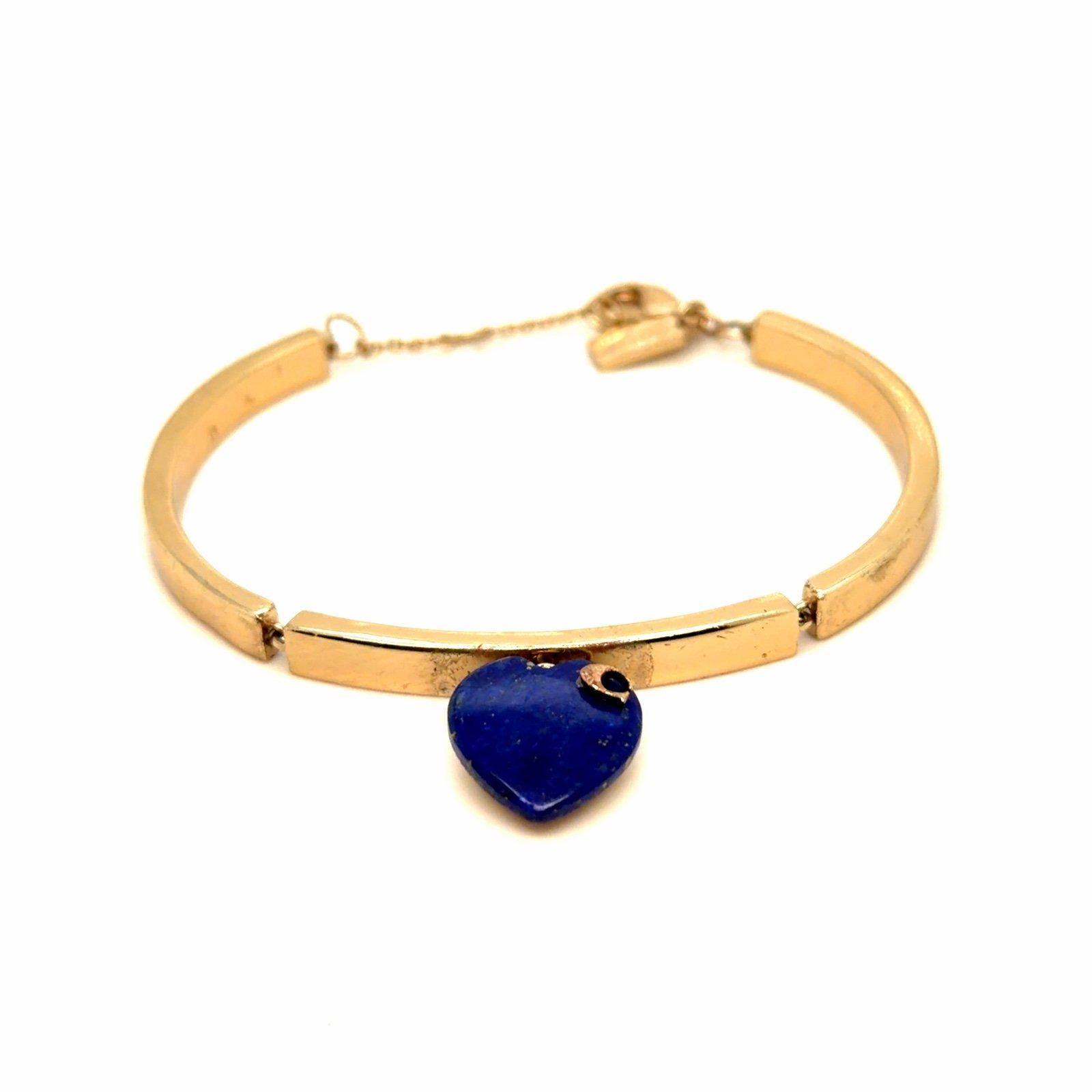 Coach Blue Heart Bracelet