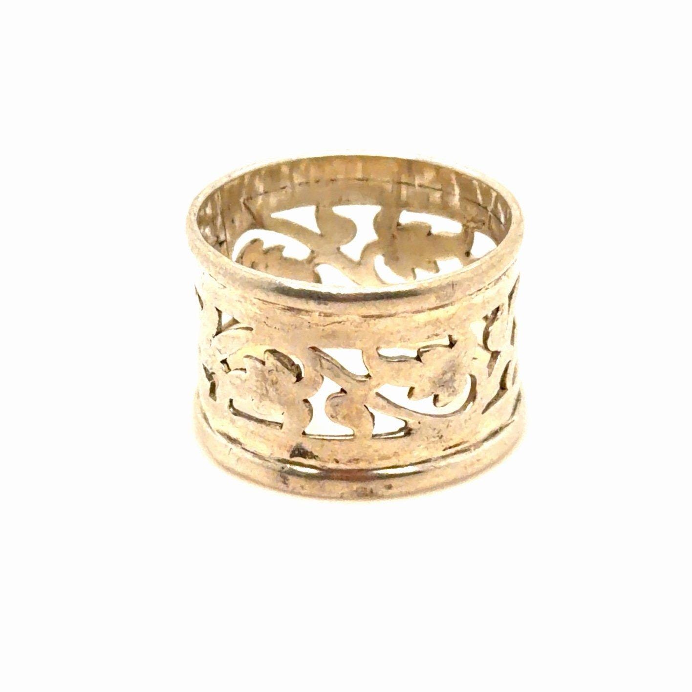 Silver 925 Wide Band Ring