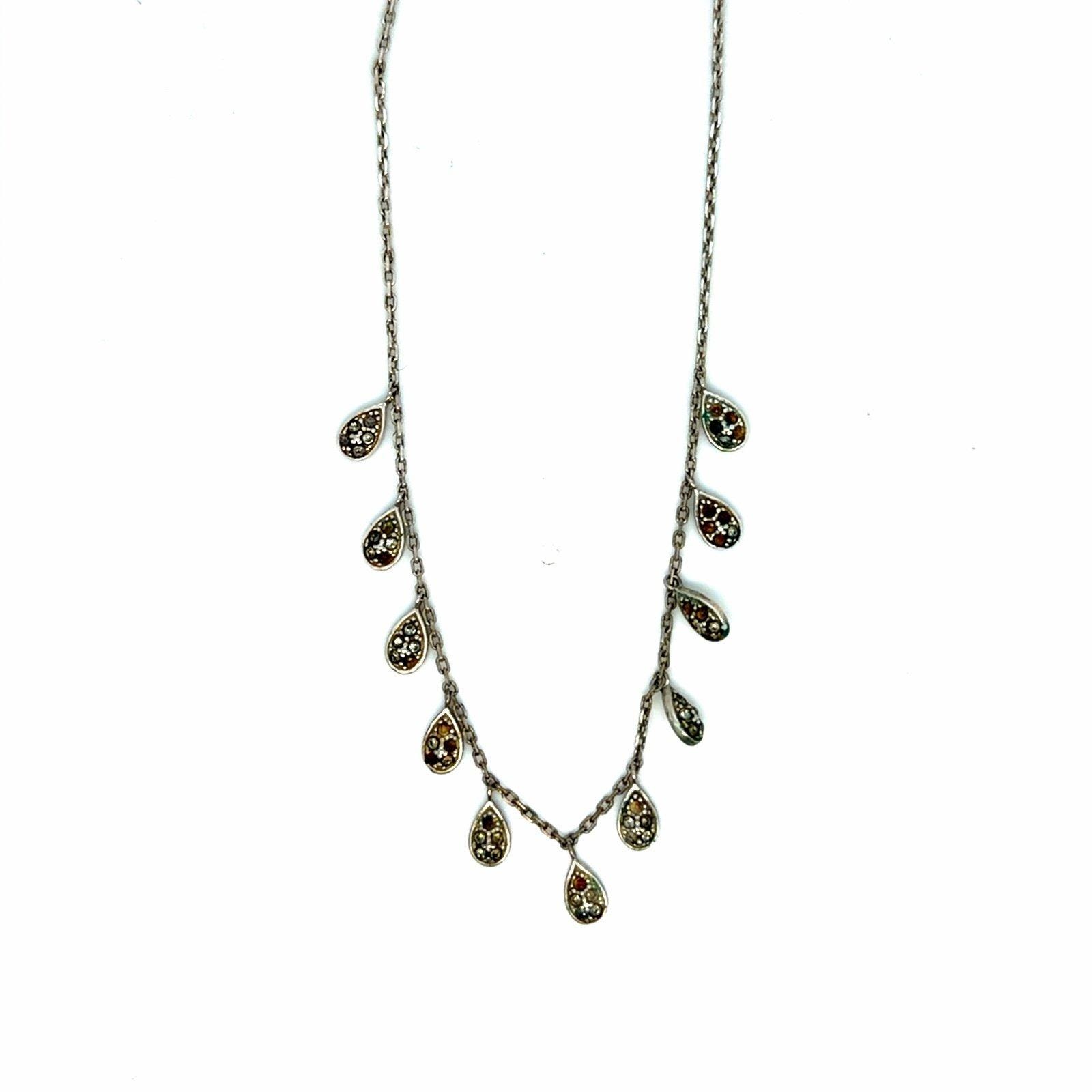 Stella & Dot Teardrop Charm Necklace