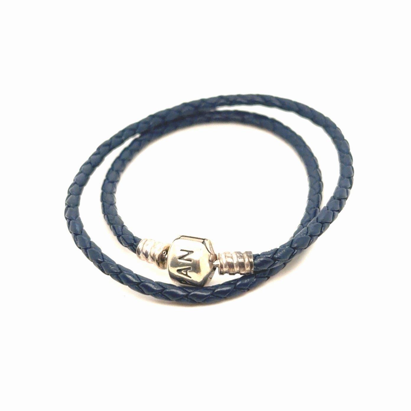 Pandora Navy Blue Wrap Bracelet