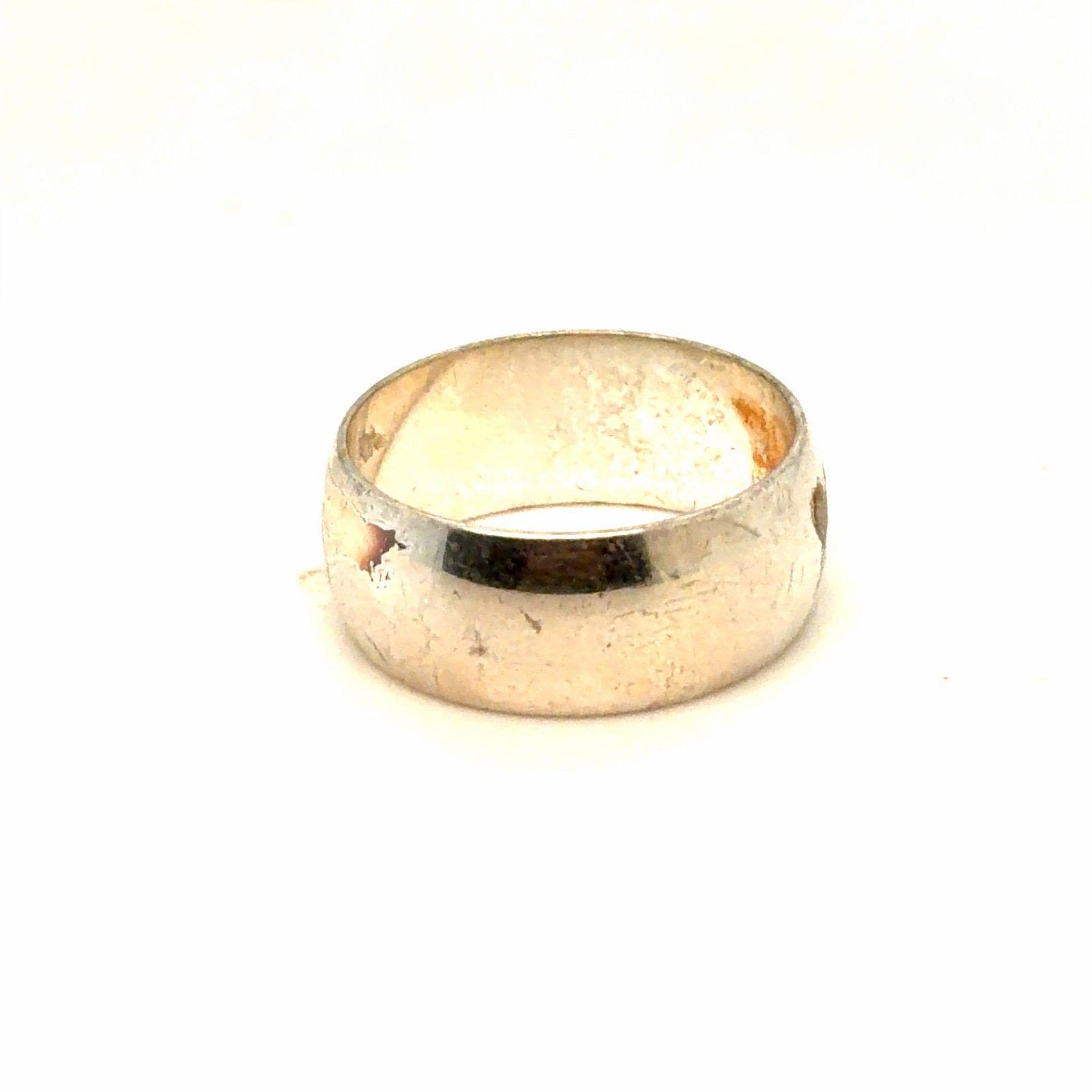 Silver Color Plain Band