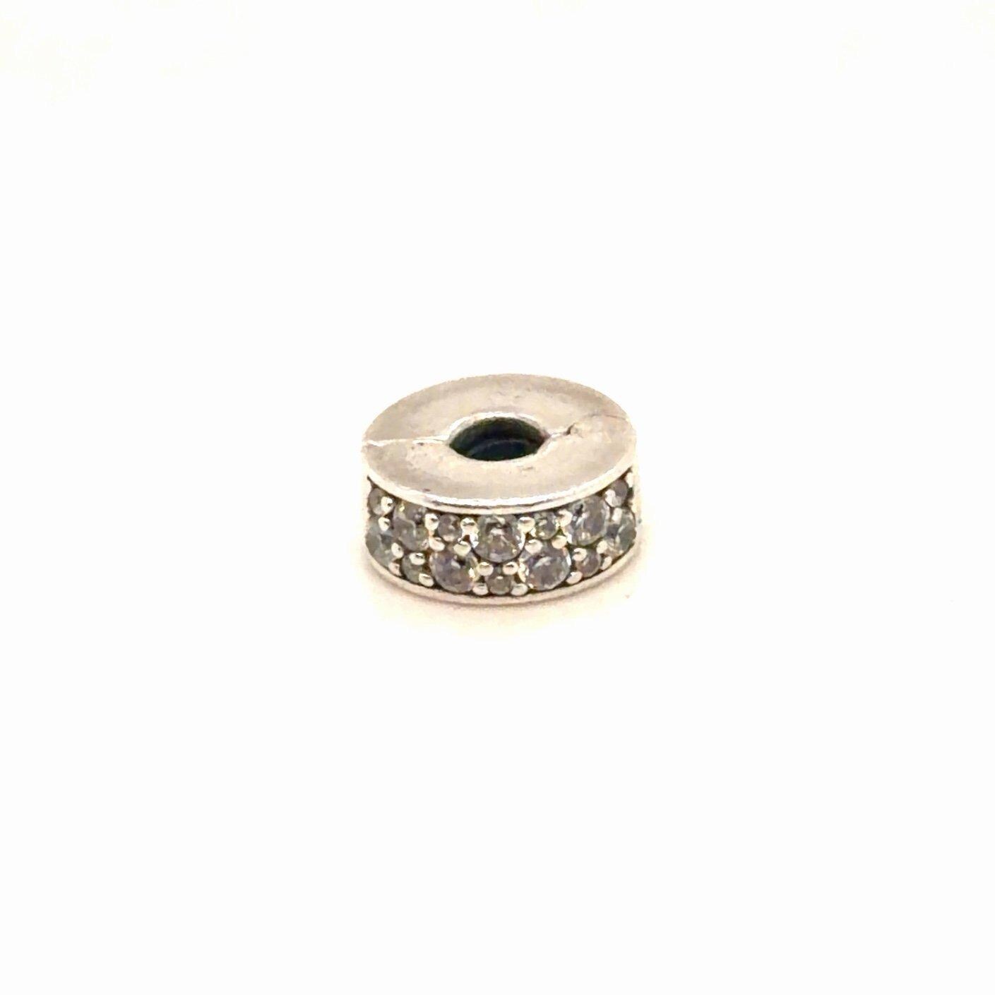 Pandora Clear Pave Clip Charm