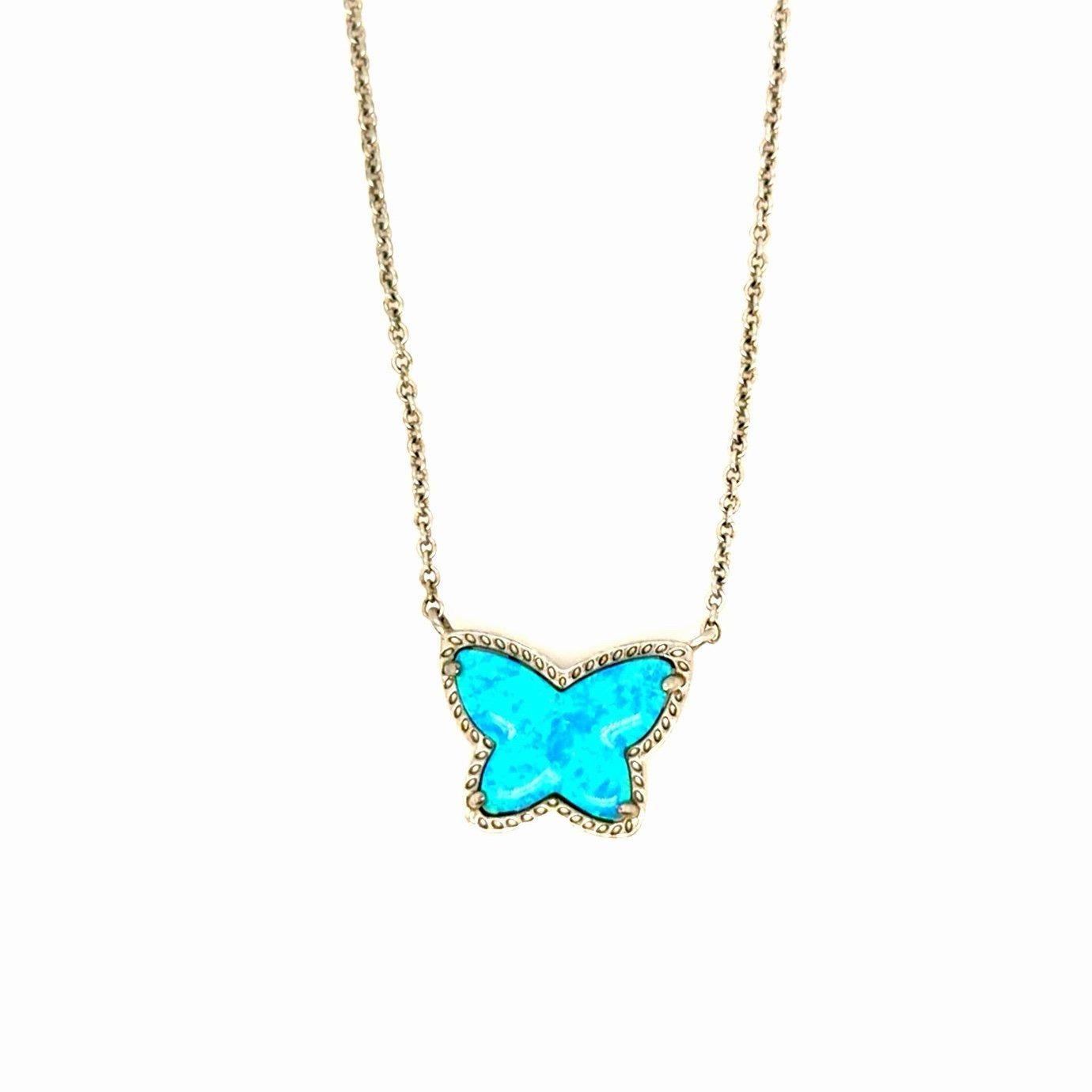 Kendra Scott Lillia Turquoise Opal Necklace