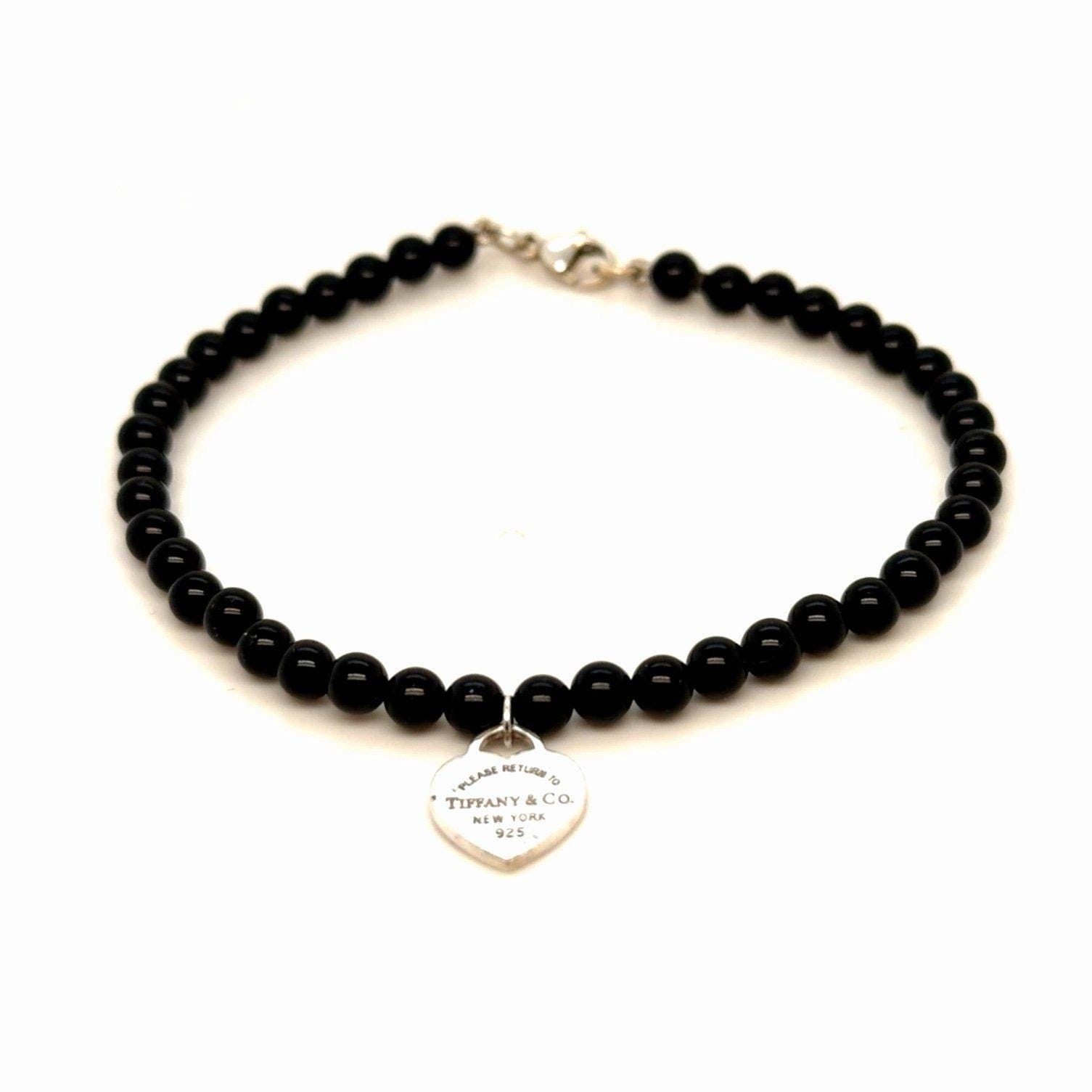 T&Co. 925 Mini Onyx Beaded Bracelet