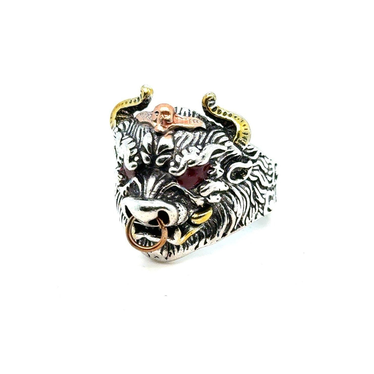 Red Eyes with Nose Ring