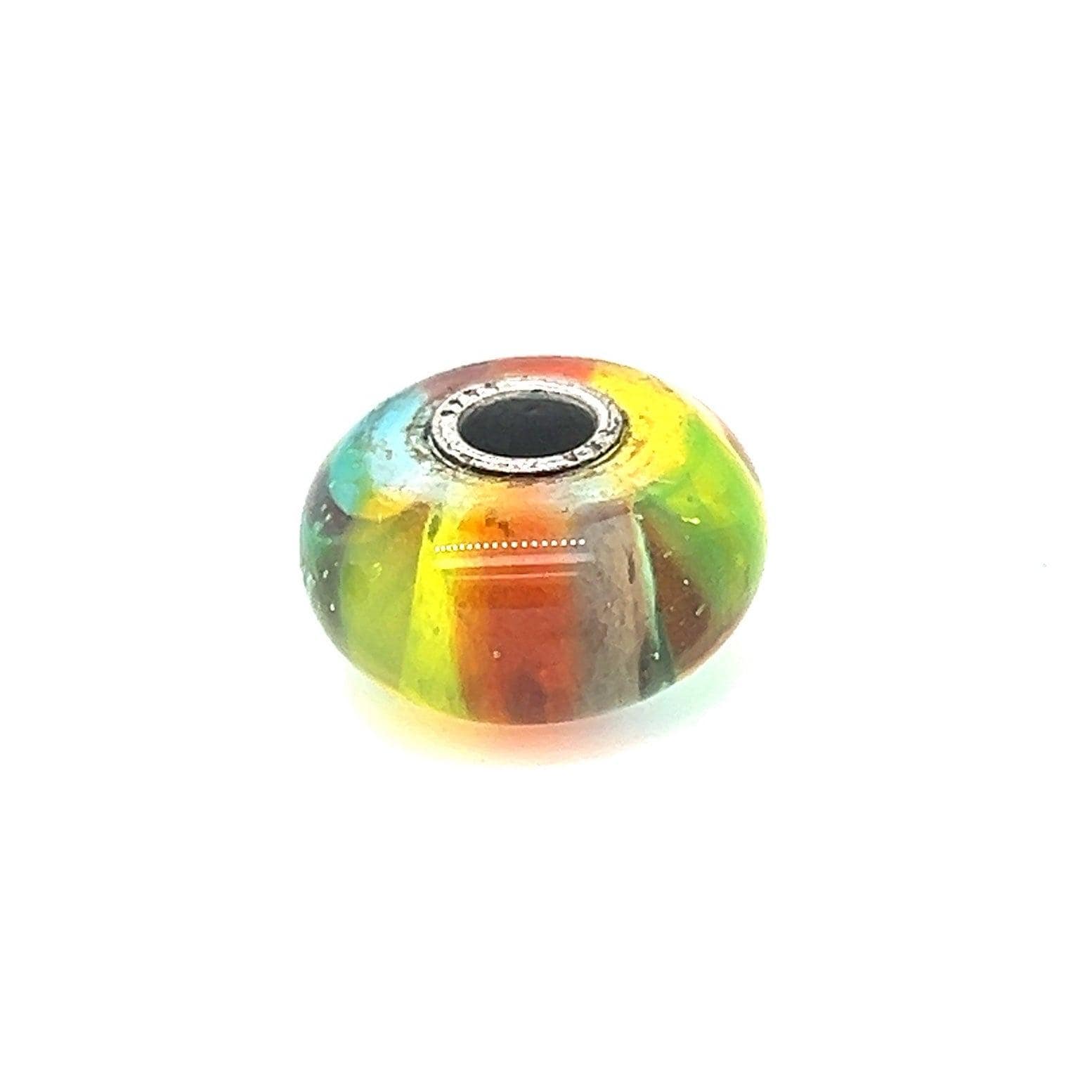 Trollbeads Rainbow Glass Bead- Rare