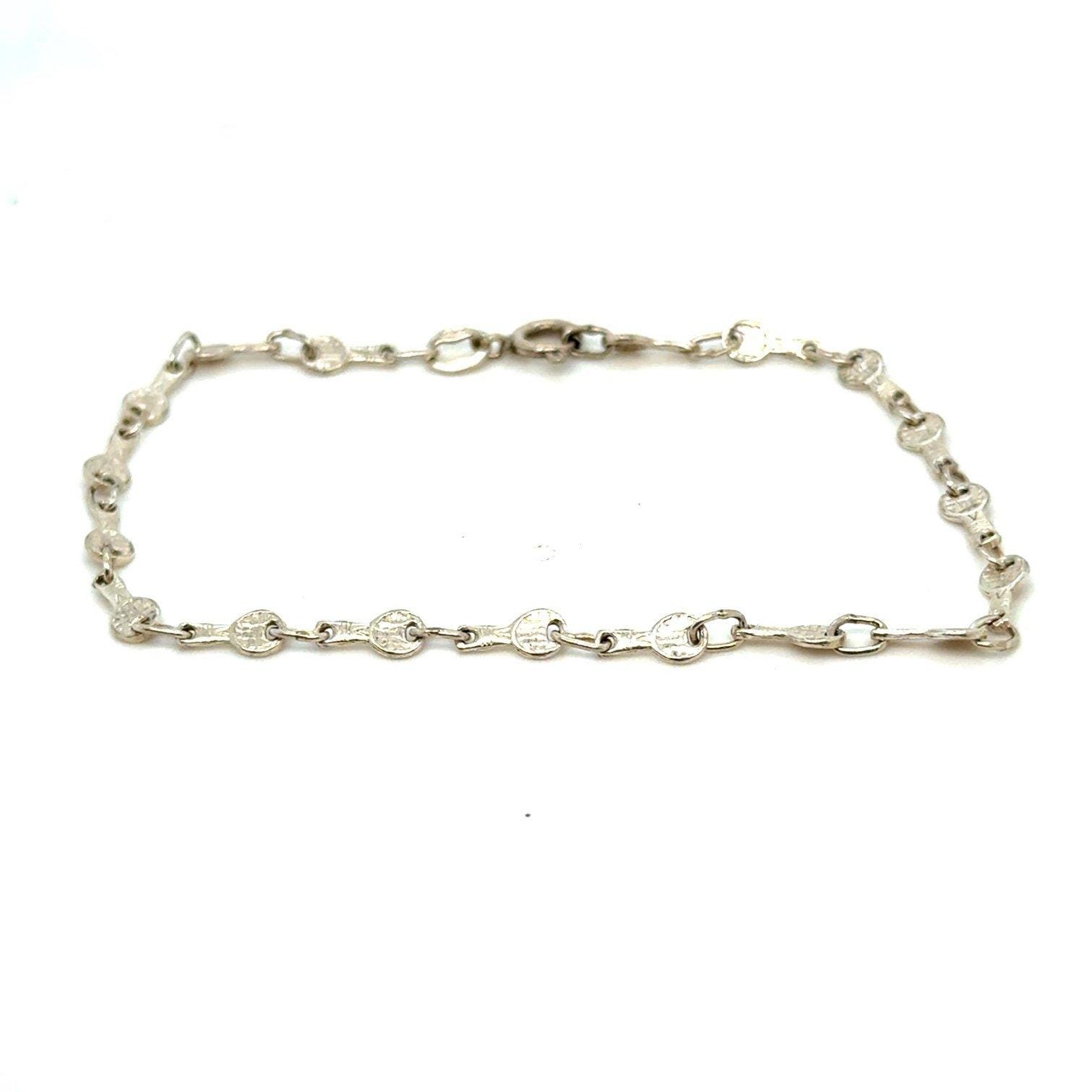 Silver 925 Small Link Bracelet