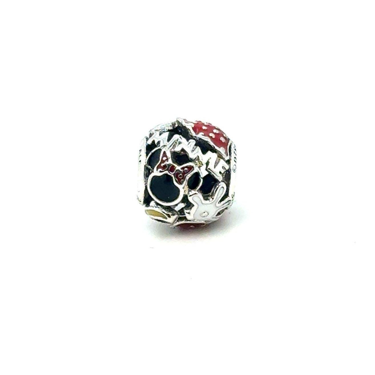 Pandora Minnie Mouse Round Disney Parks Charm