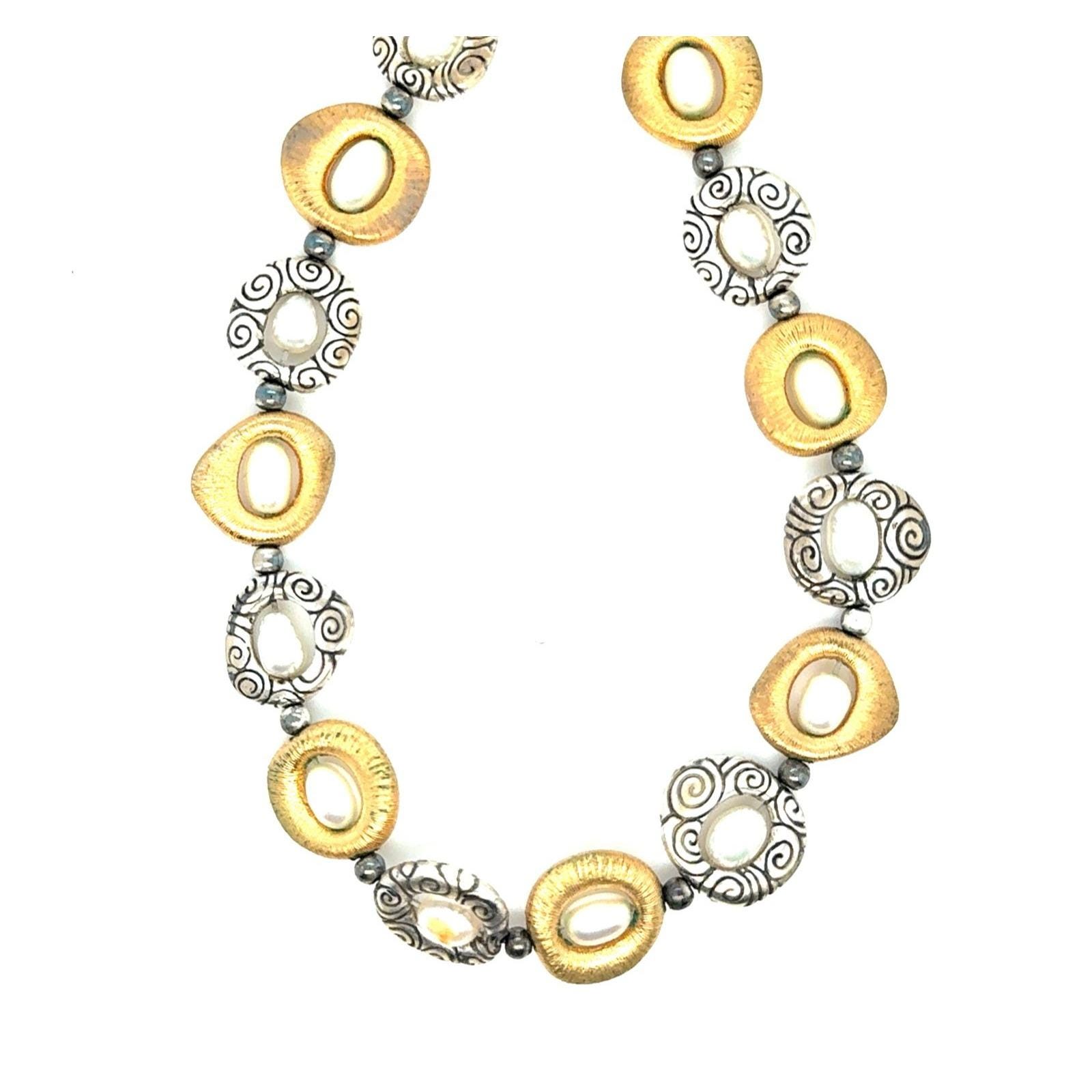 Brighton Two Tone Pearl Necklace