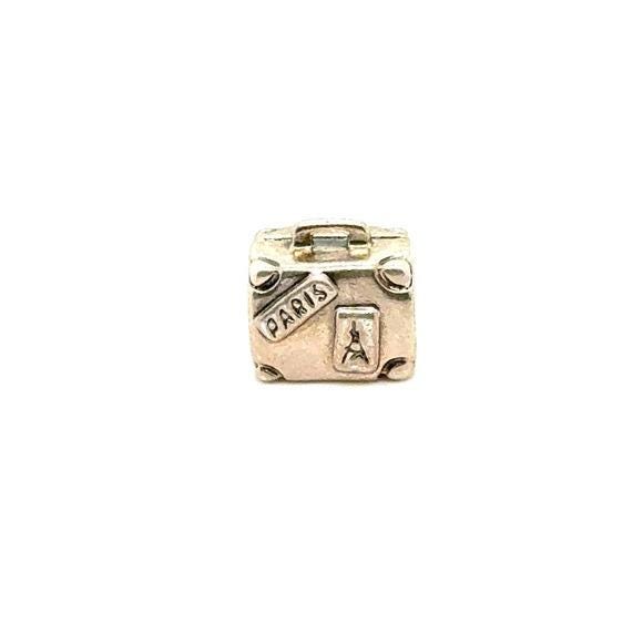 Pandora Silver Paris Luggage Charm