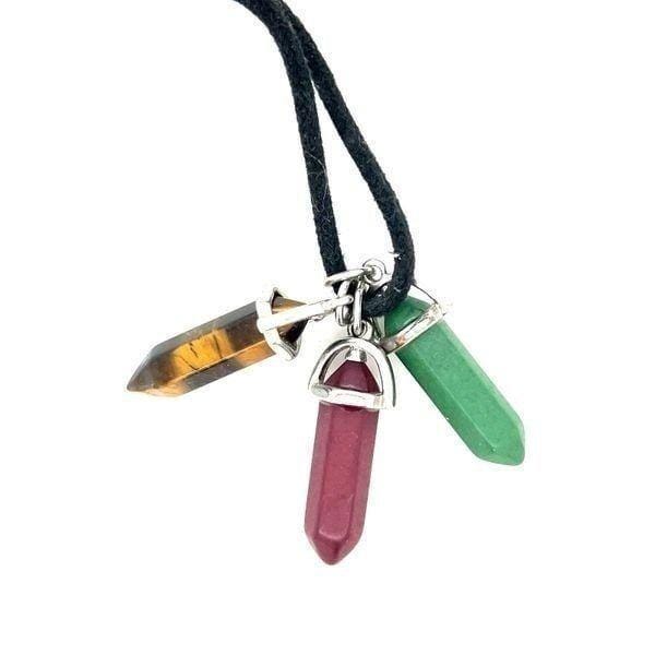 3 Pendants Necklace