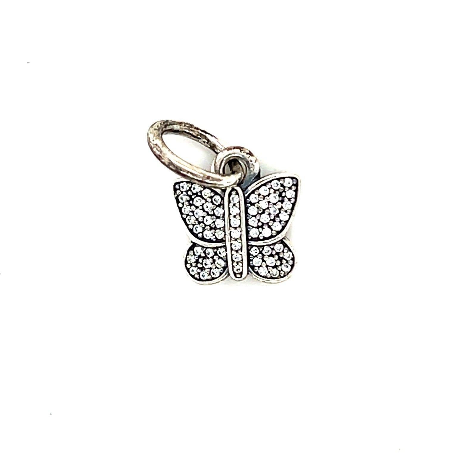 Pandora Pave Cz Butterfly Charm