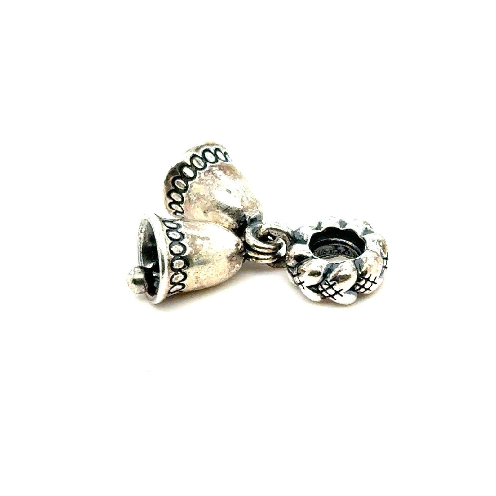 Pandora Silver Bells Dangle Charm