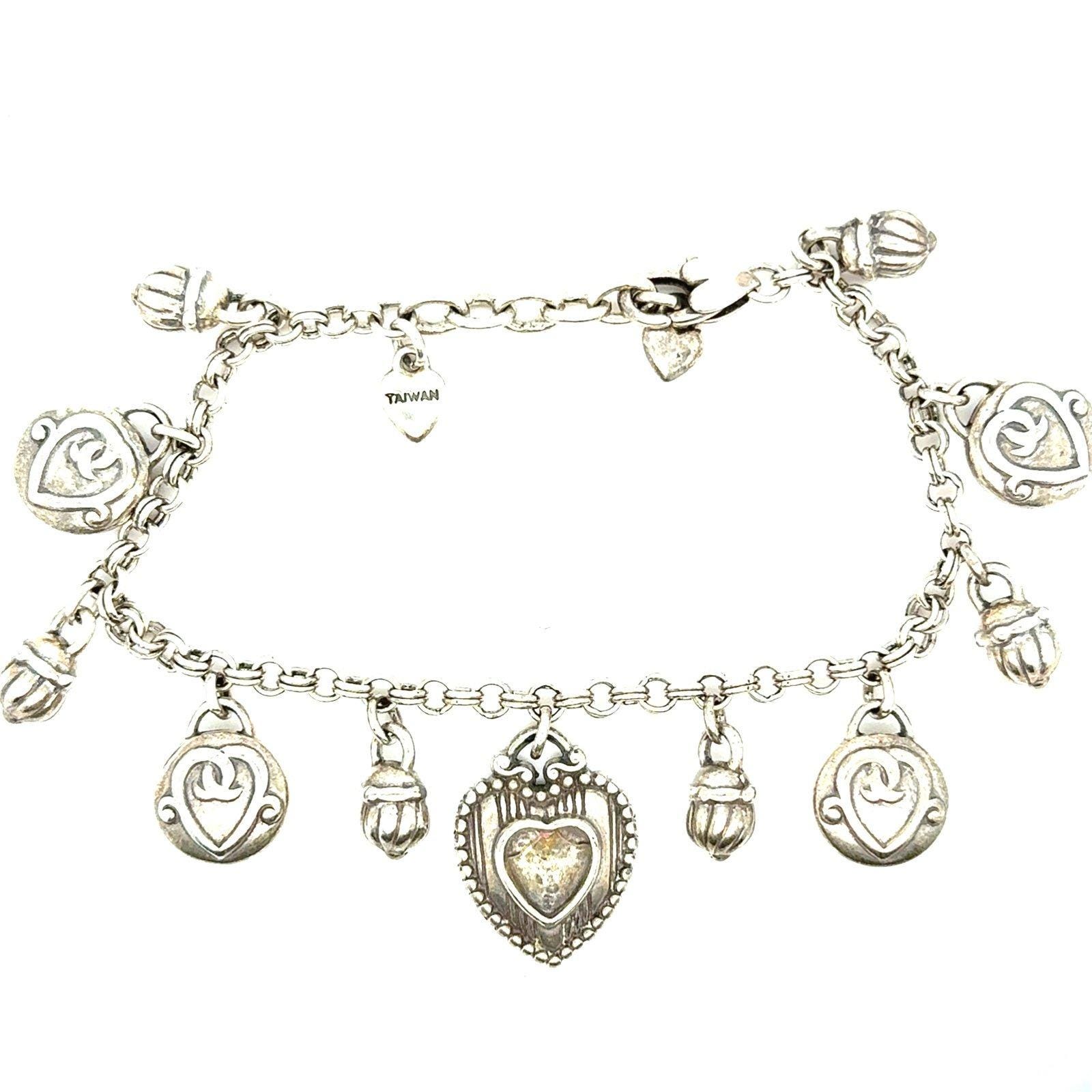 Brighton Heart/Circle Charm Bracelet