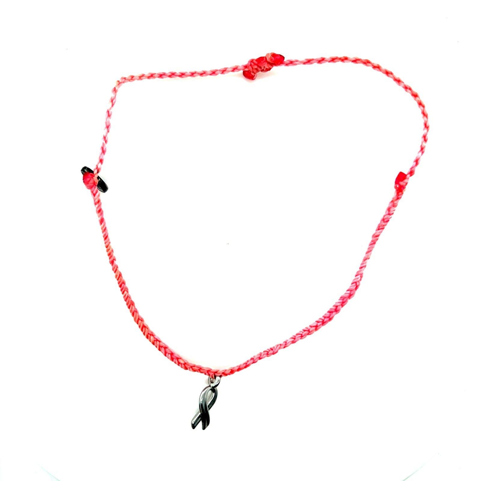 Pura Vida Breast Cancer Charm Bracelet