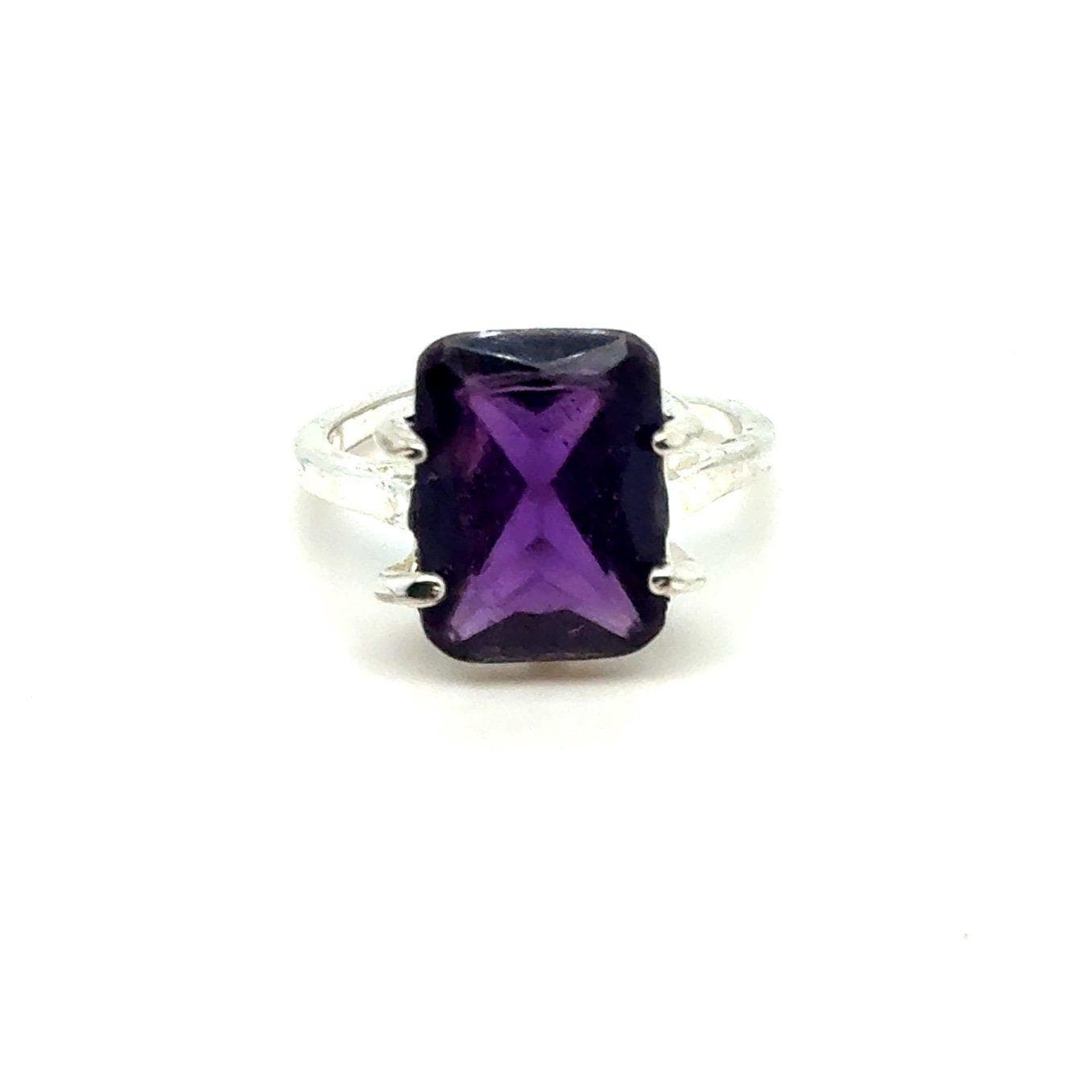 Amethyst Colored Ring