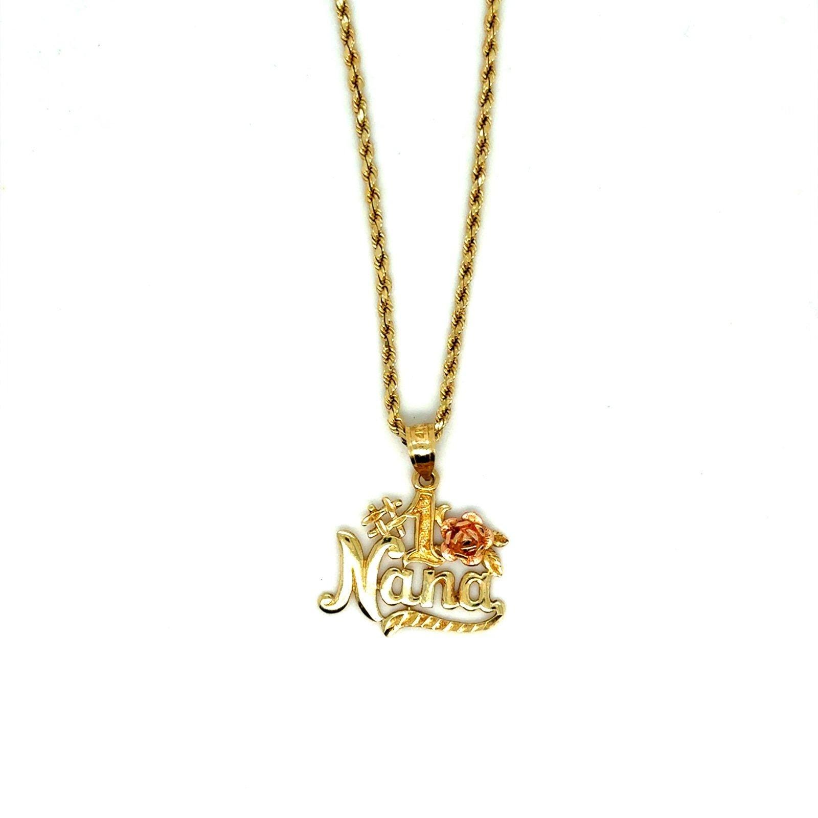 14K Gold #1 1 Nana Necklace