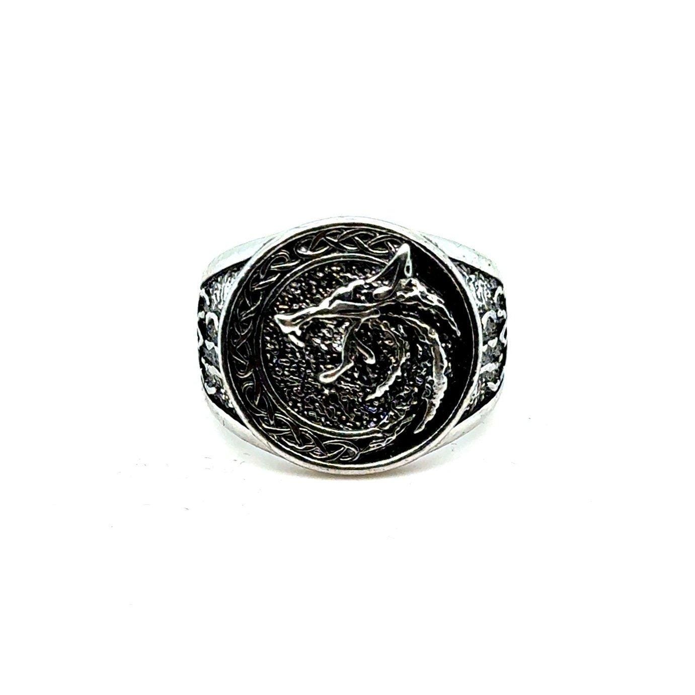 Silver Dragon Men’s Ring
