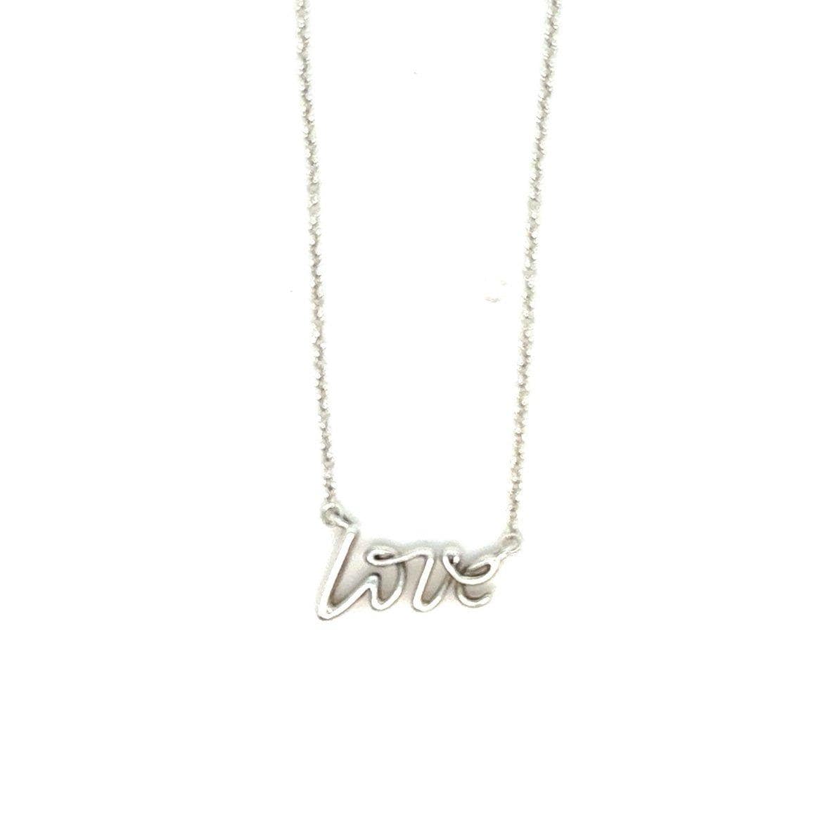 T&Co. 925 Graffiti Love Necklace