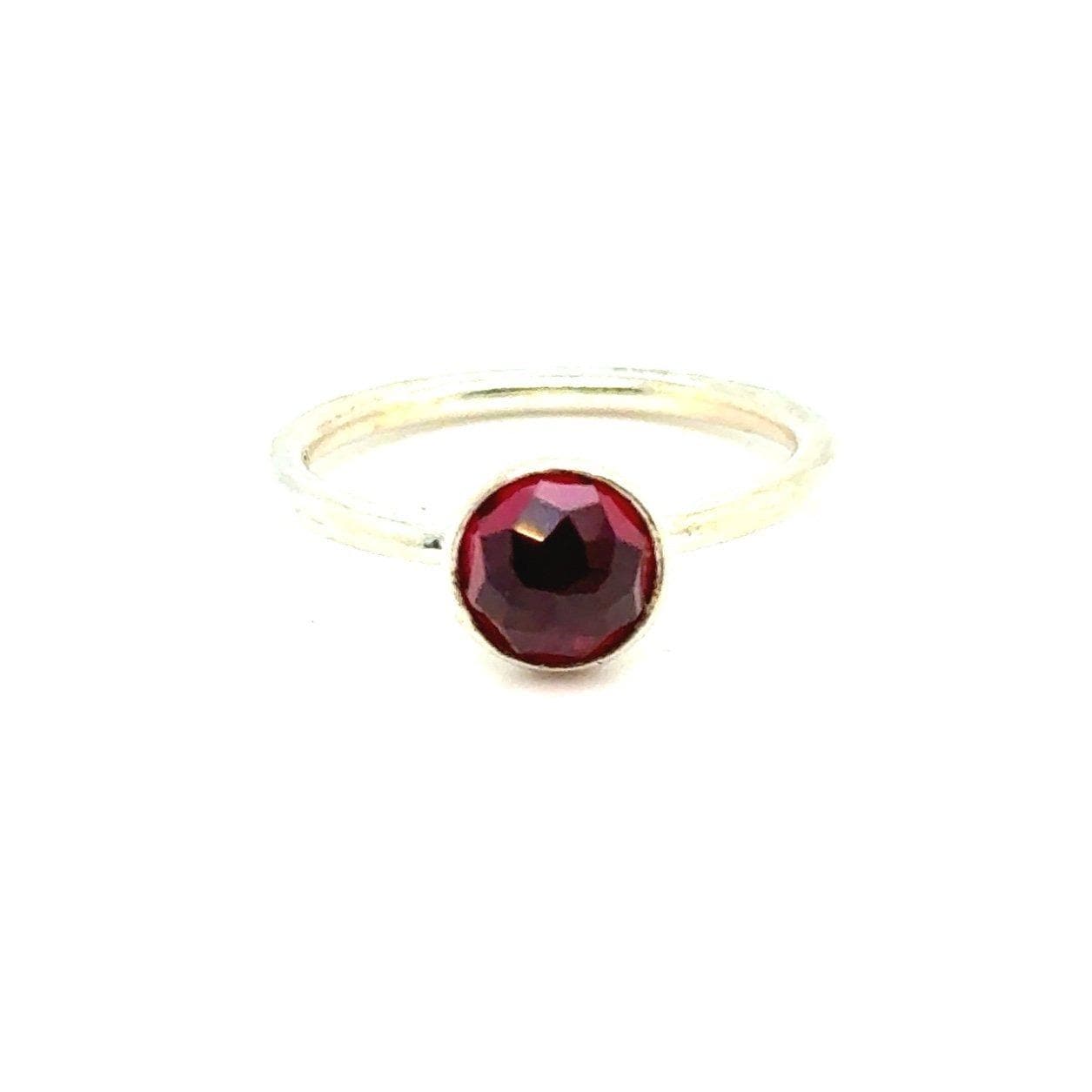 Pandora July Droplet (Syn. Ruby) Ring