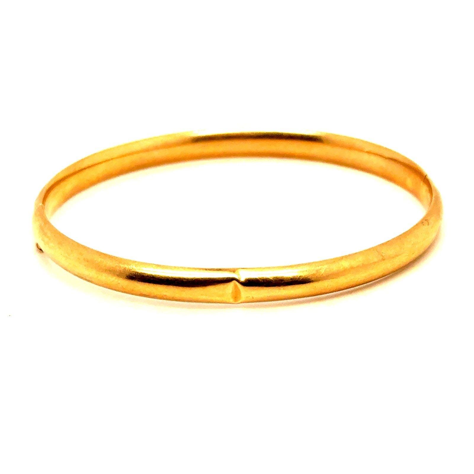 14K Eterna Gold Costa Rican Bangle (Dented)