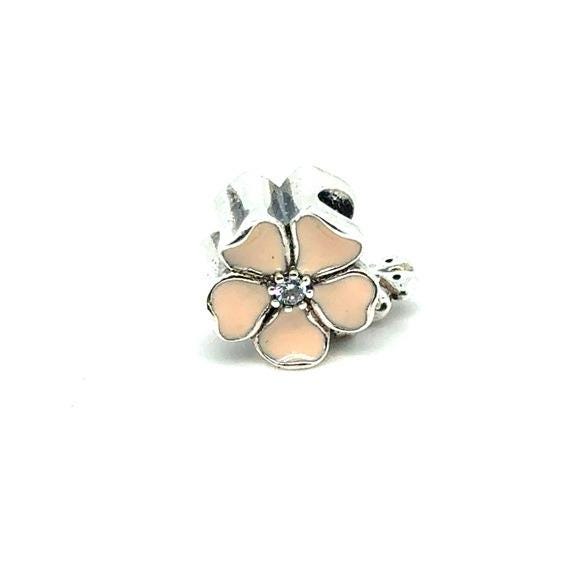 Pandora Blush Pink Enamel Flower Charm