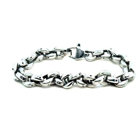 Stainless Steel Men’s Link Bracelet