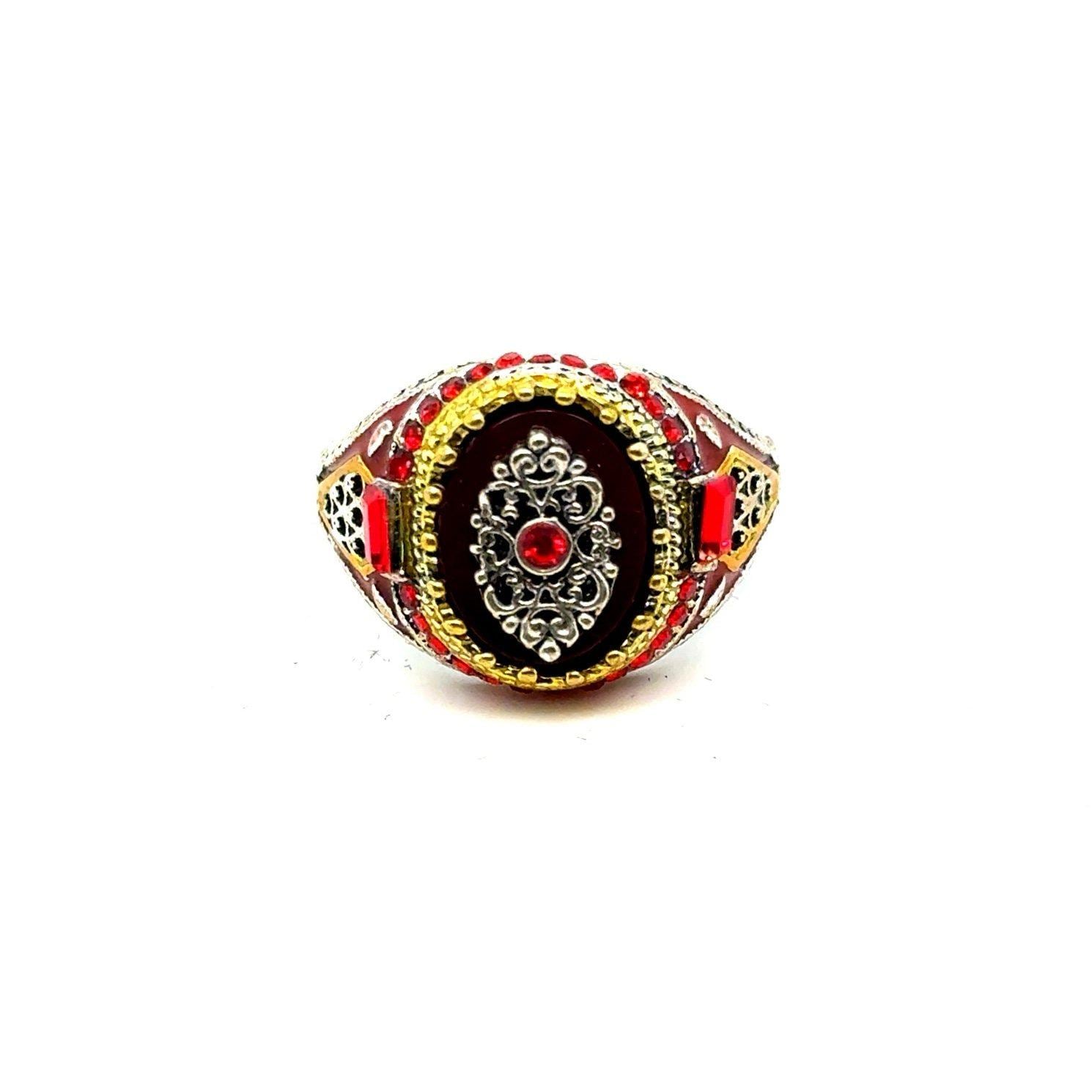 Red Stones Ring