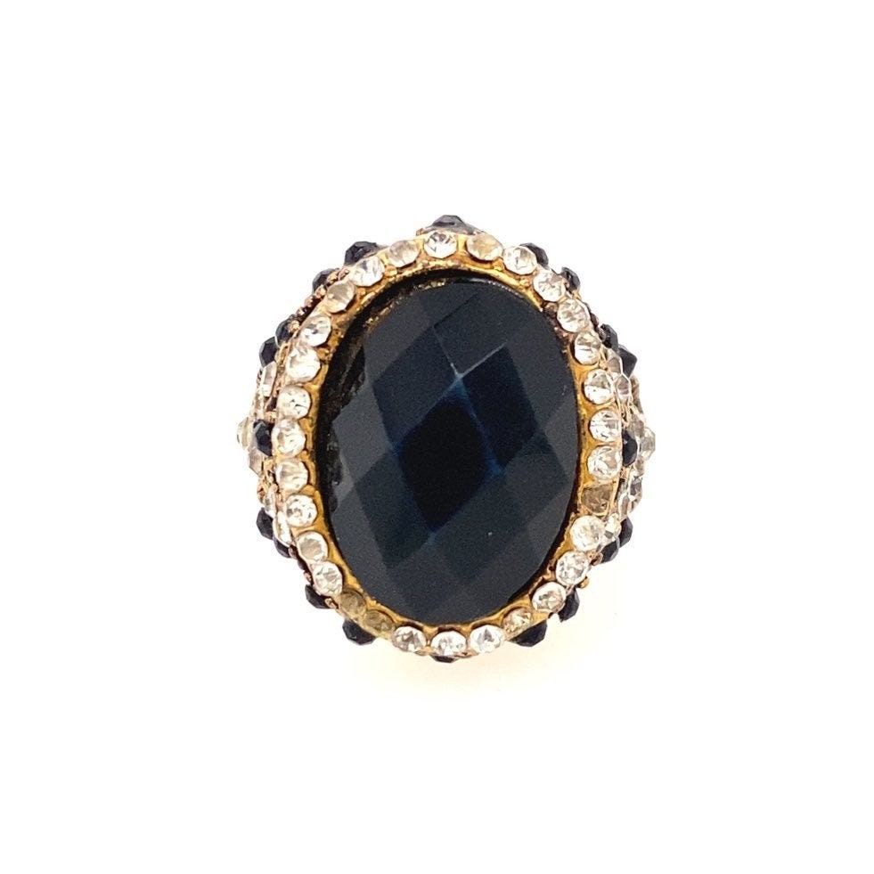 Black Stone Ring