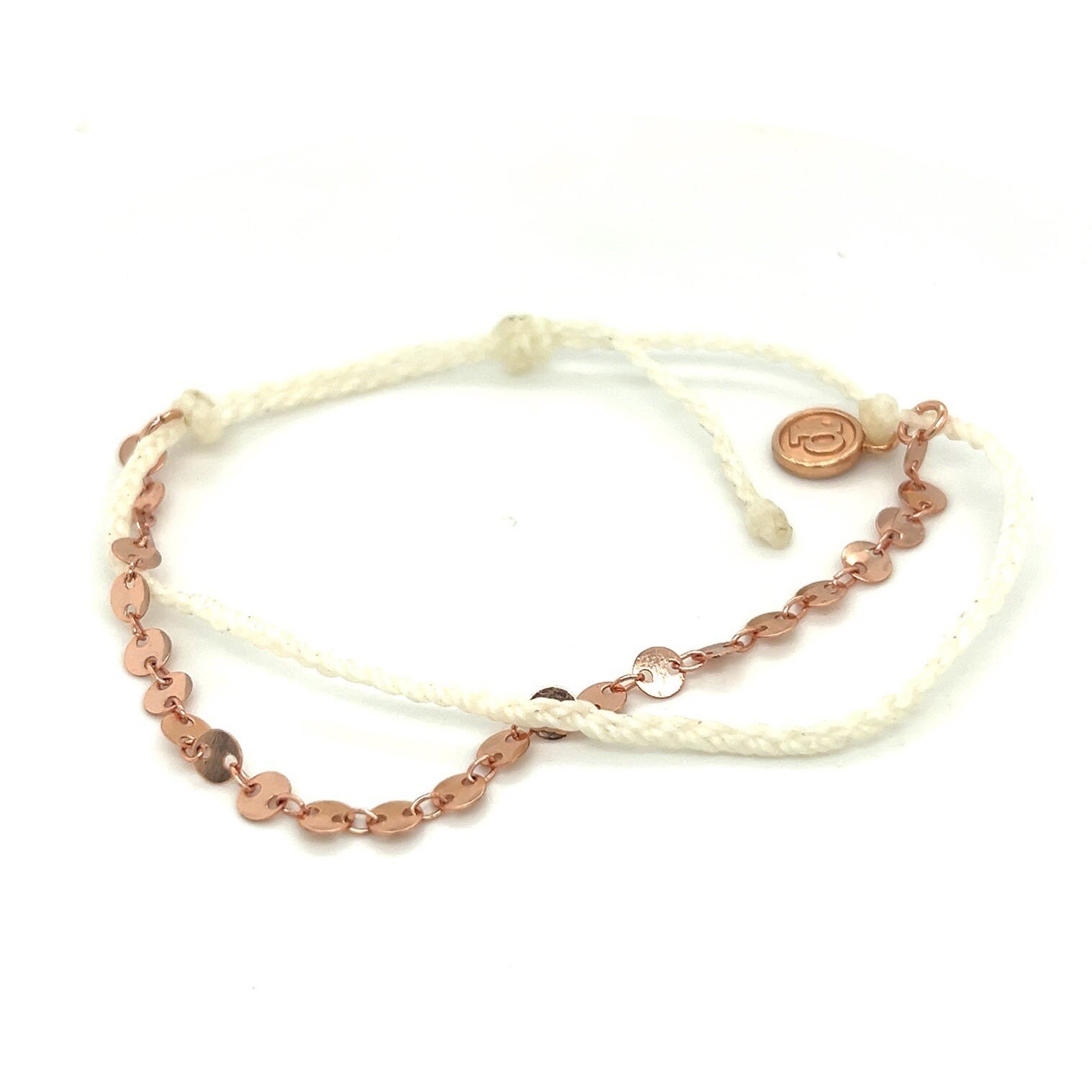 Pura Vida Rose Discs Bracelet