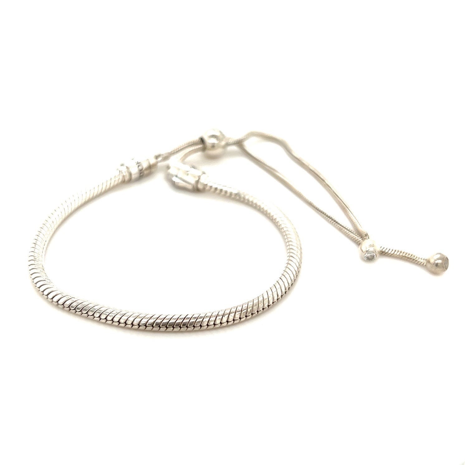 Pandora Adjustable Cz Slider Bracelet