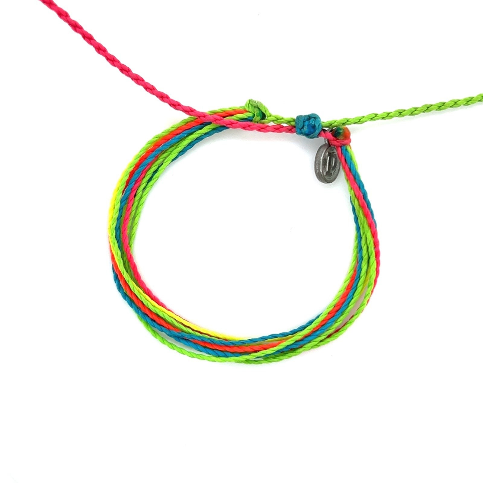 Pura Vida Green/Blue/Pink Bracelet