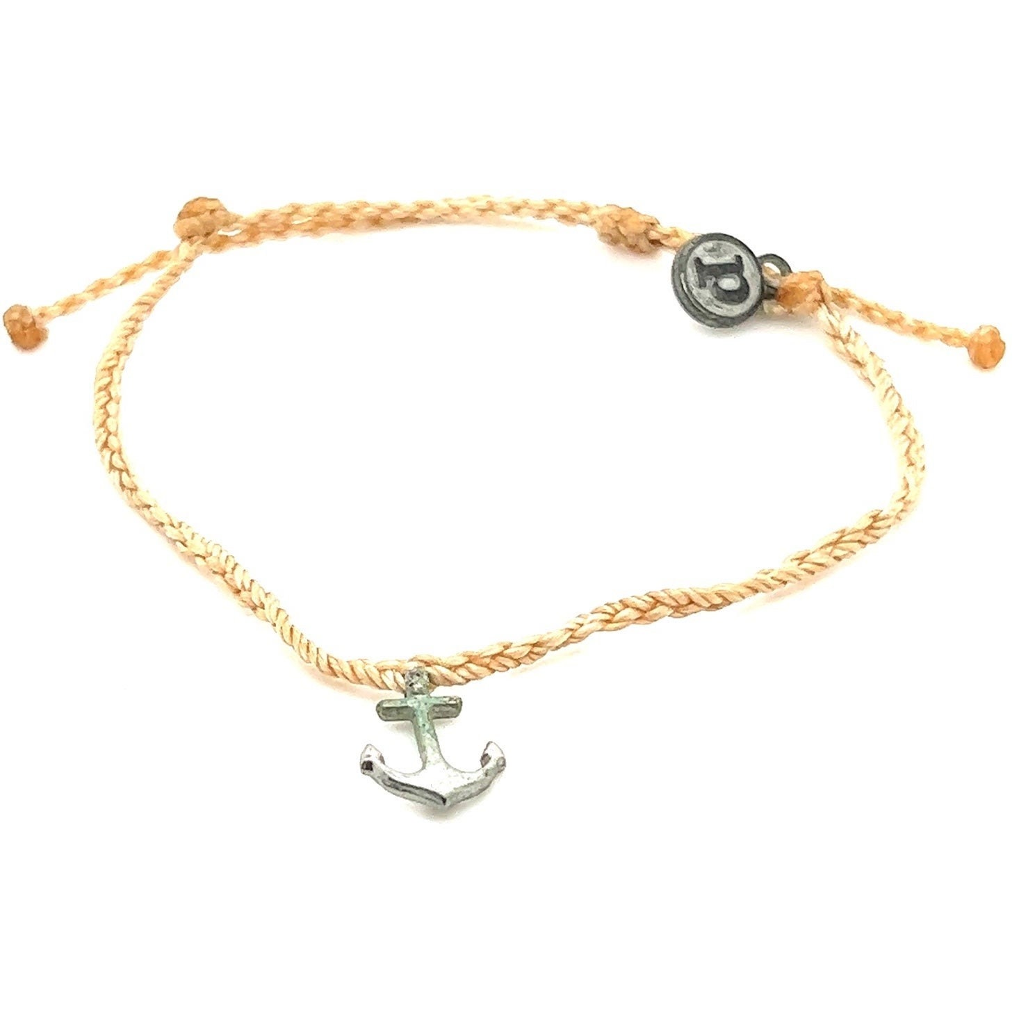 Pura Vida Silver Anchor Bracelet