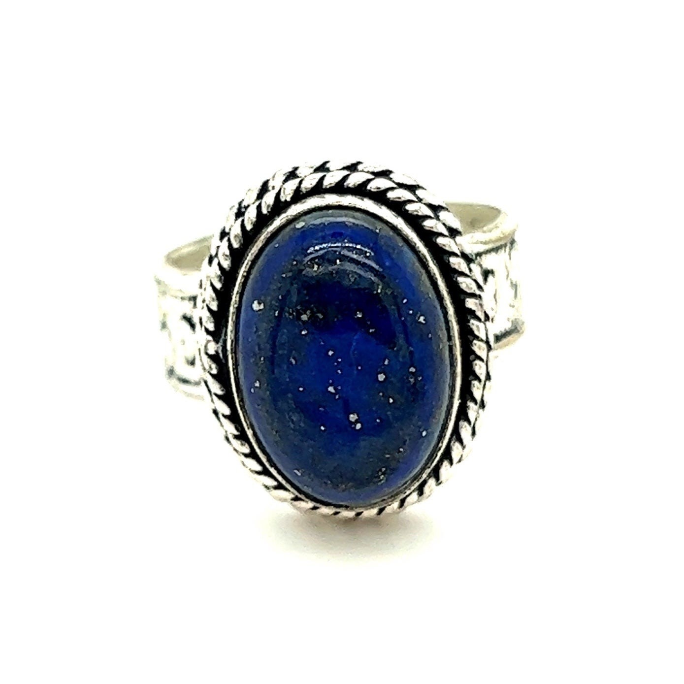 Lapis Lazuli Silver Plated Ring