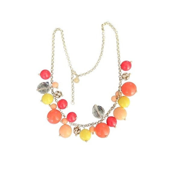 JCrew Colorful Balls Necklace